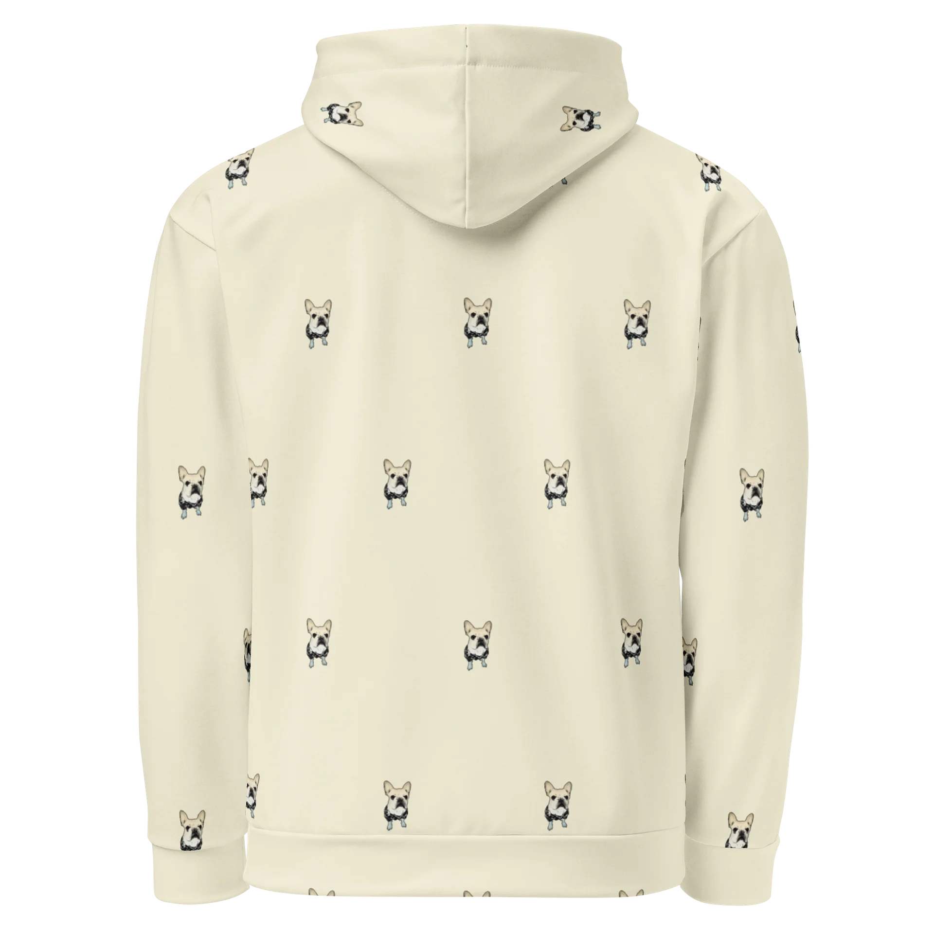 French Bulldog Hoodie | Warm Ivory product image (3)