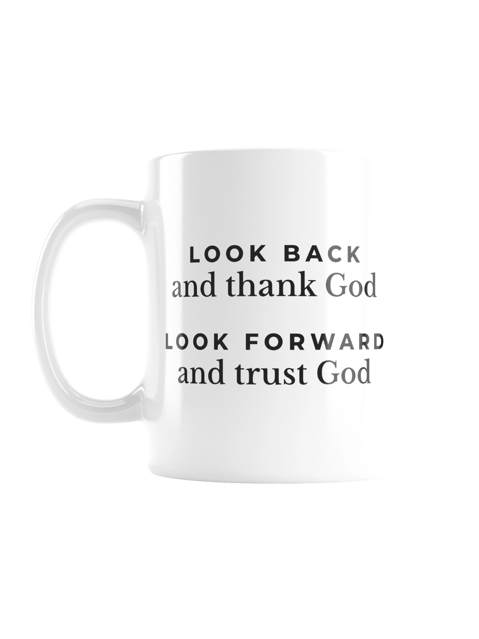 Look Back and Thank God Mug product image (1)