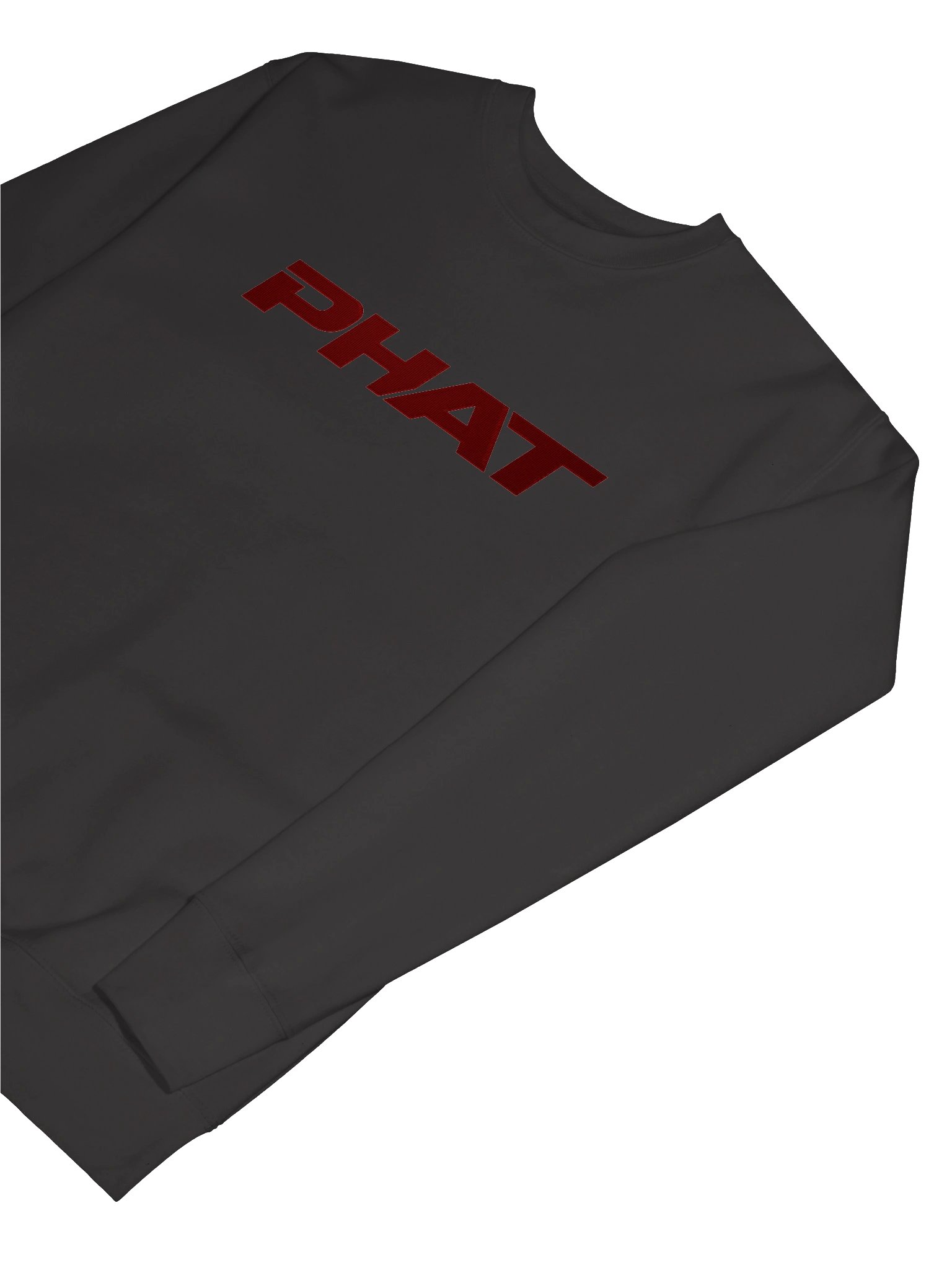 PHAT Core Crewneck – Charcoal / Maroon product image (7)