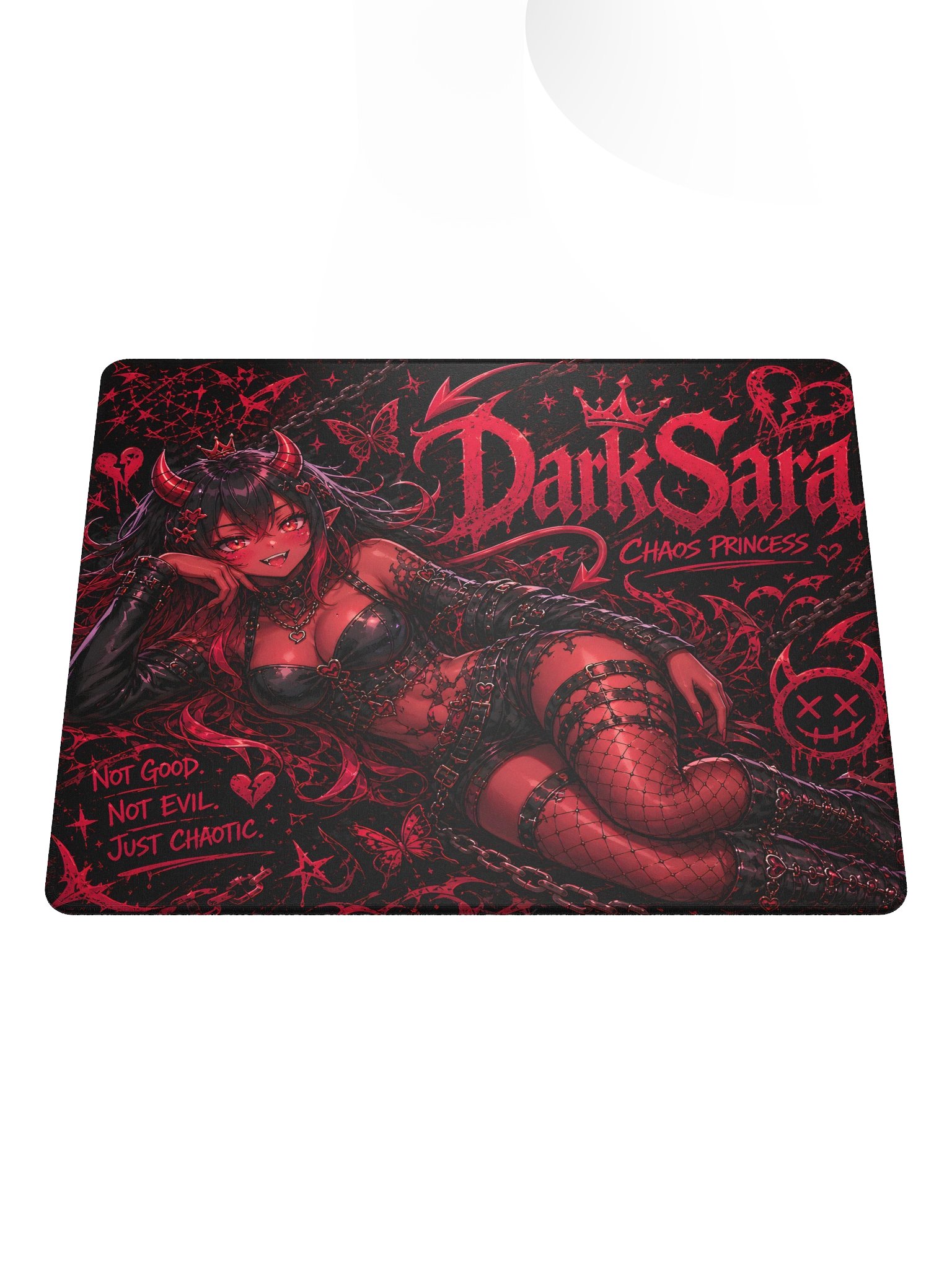 DarkSara Chaos Princess Gaming Mouse Pad product image (1)