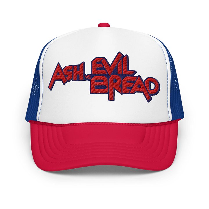 ASHvsEVILBREAD - Red Logo Trucker Hat product image (1)