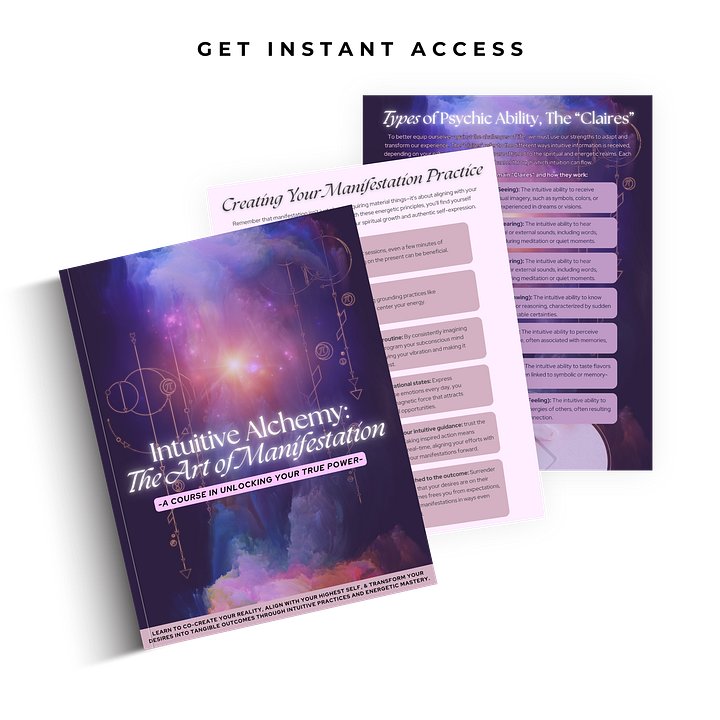 Intuitive Alchemy Method Ebook (PDF) - Introductory Guide product image (2)