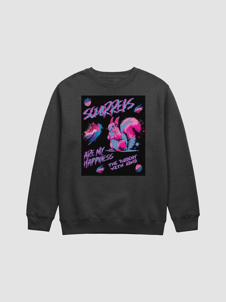 Vibrant Squirrel Happiness Sweatshirt product image (1)