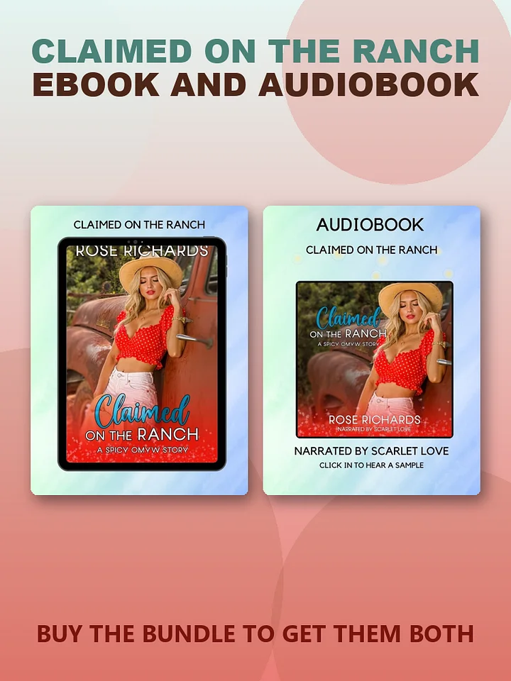 Claimed on the Ranch: Ebook + Audiobook Bundle product image (1)
