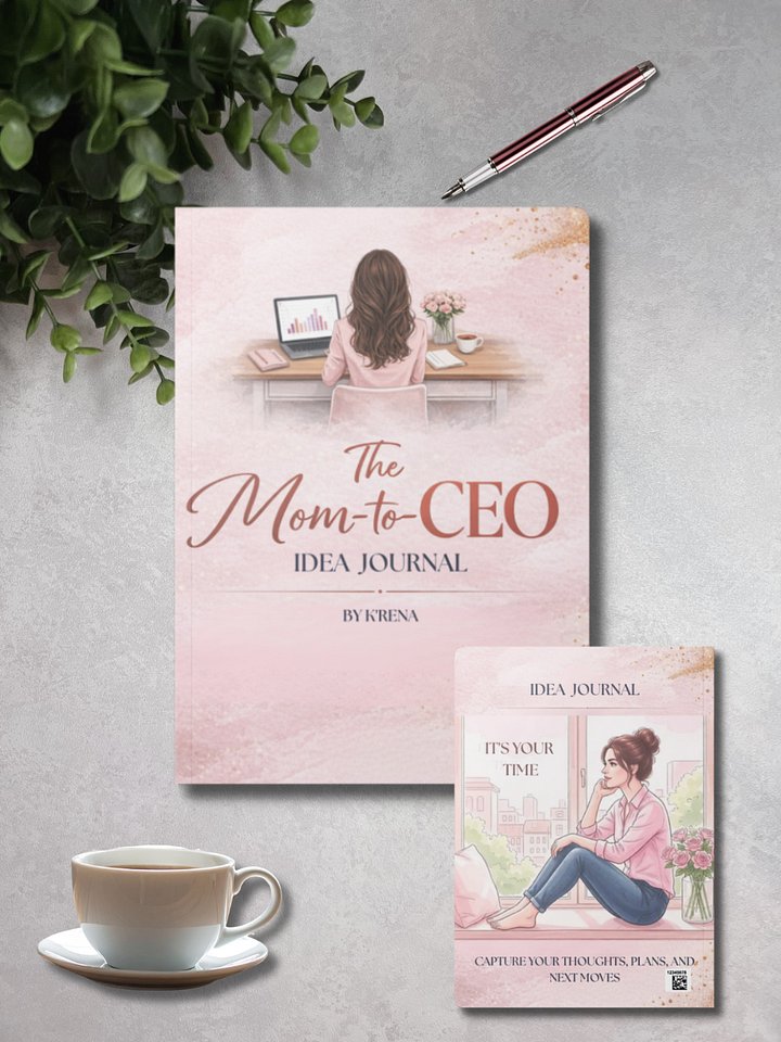 Mom-to-CEO Idea Journal product image (1)