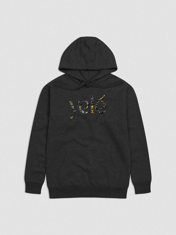 Yelé Embroidered Unity Print logo Unisex Hoodie product image (1)