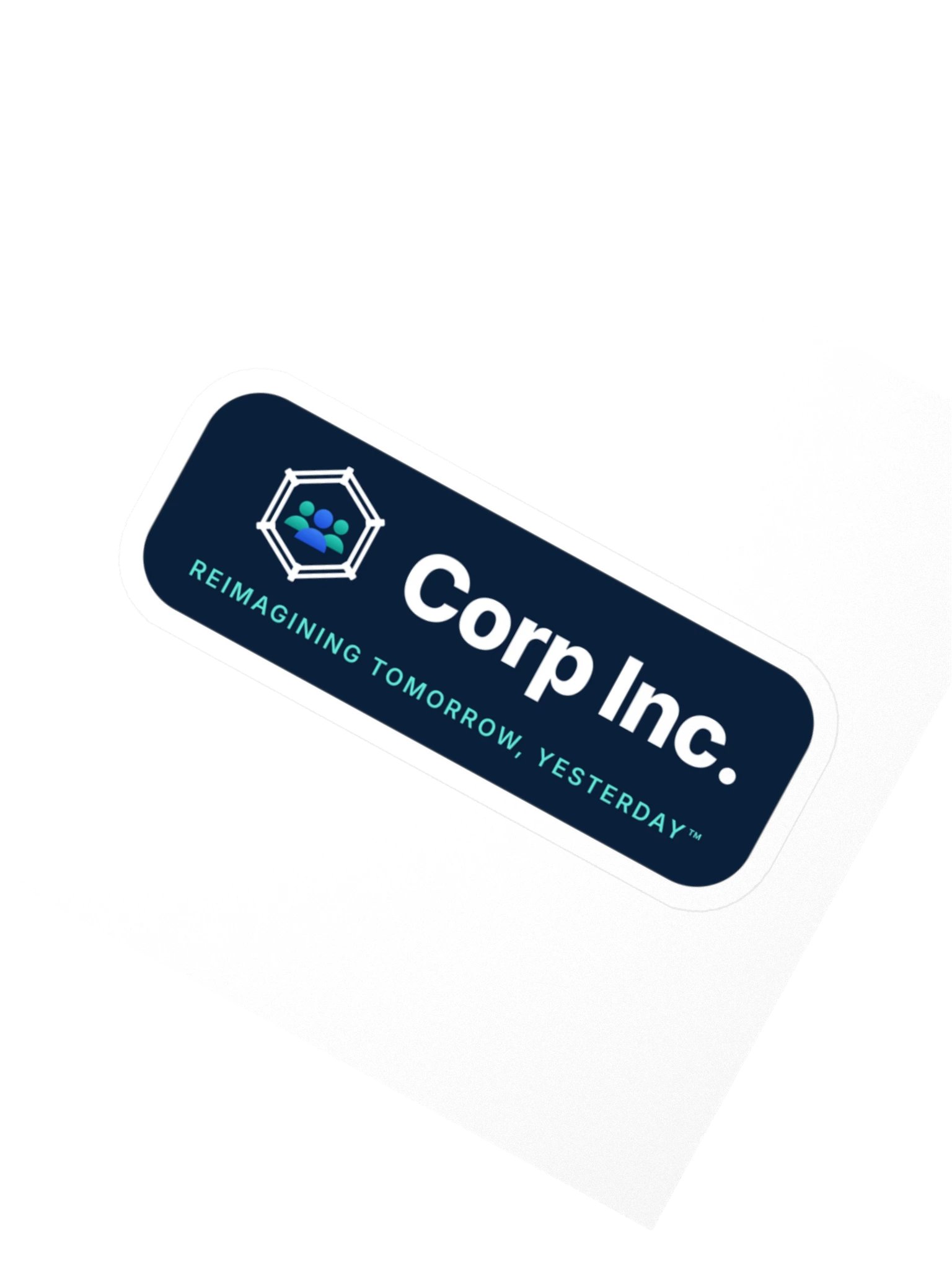 Corp Inc. Logo Sticker product image (2)