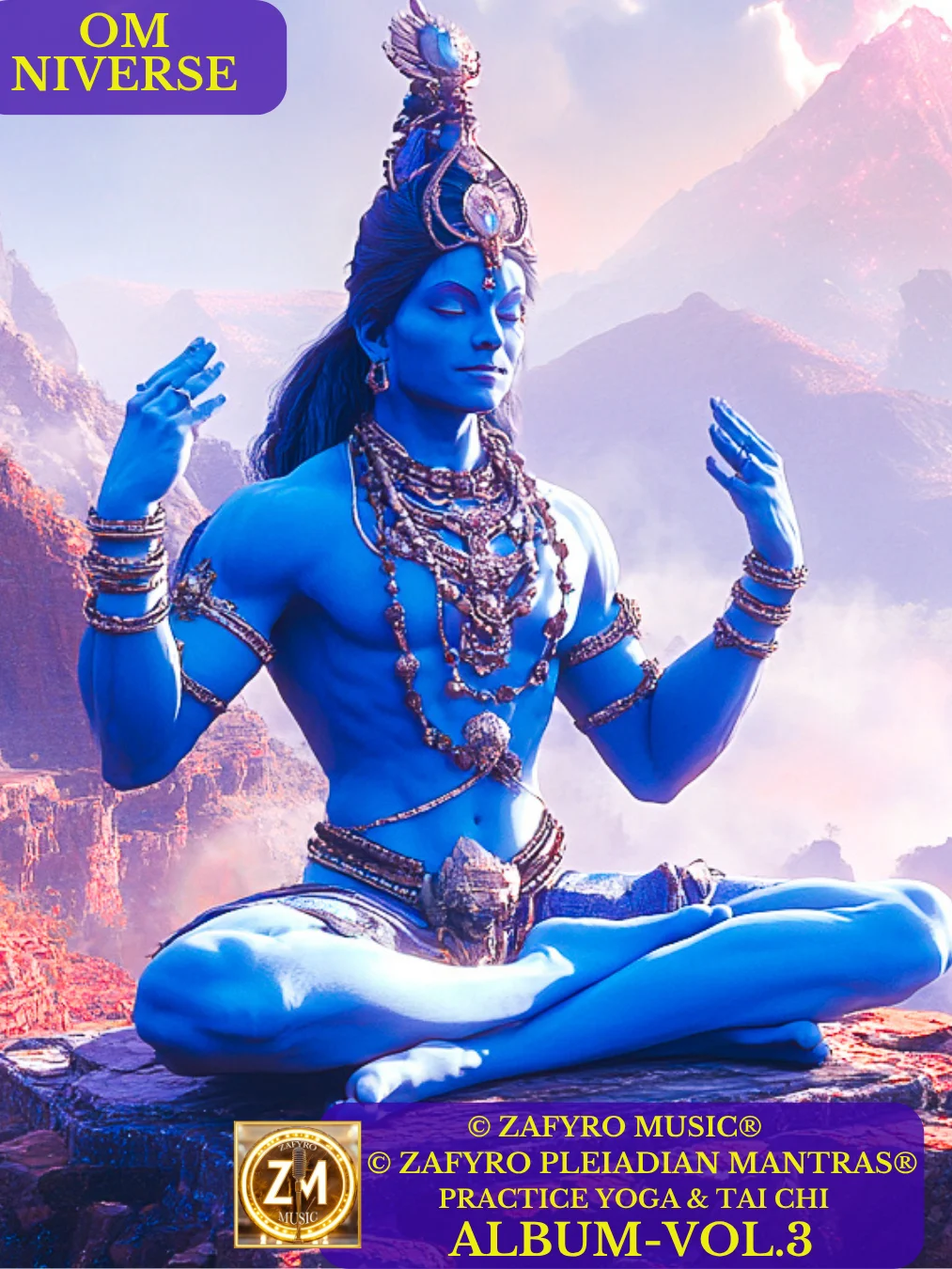 ALBUM – VOL. 3 (MUSIC) OM–NIVERSE /SACRED MUSIC & MANTRAS FOR HEALING AND PEACE, TO PRACTICE YOGA & TAI CHI product image (1)