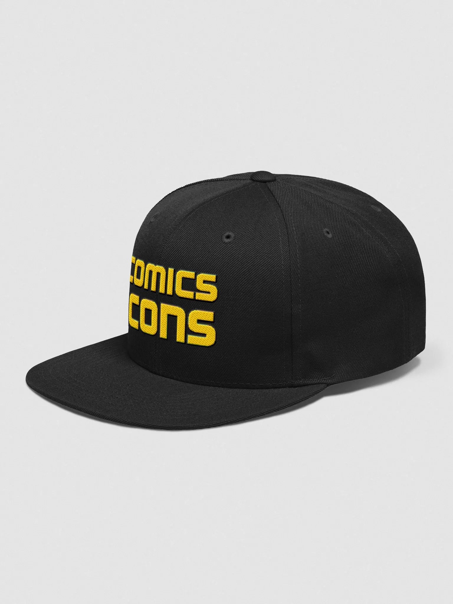 Iconic Yellow Logo Snapback Cap product image (2)