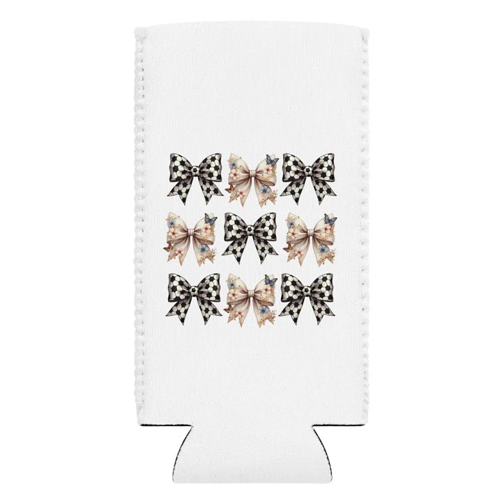 Spring Bows Soccer Chic Can Cooler product image (2)