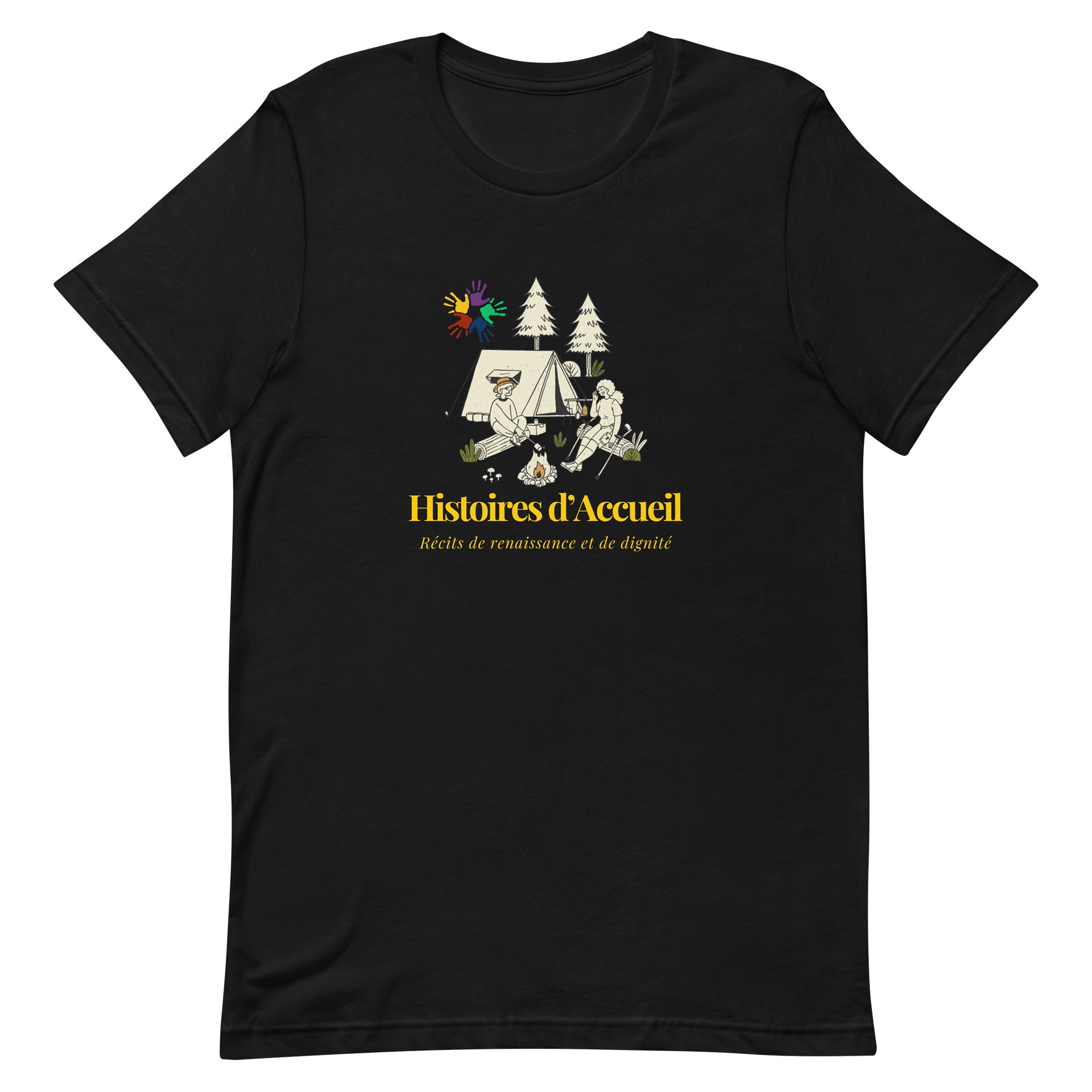 T-shirt Supersoft Histoires d’Accueil product image (2)