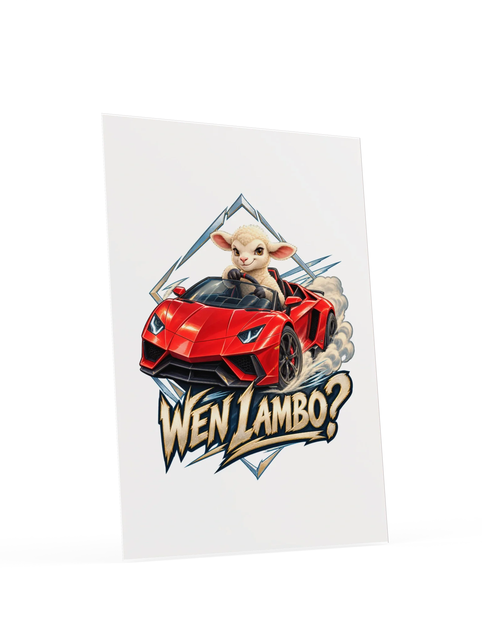 Wen Lambo? Matte Poster preview 3