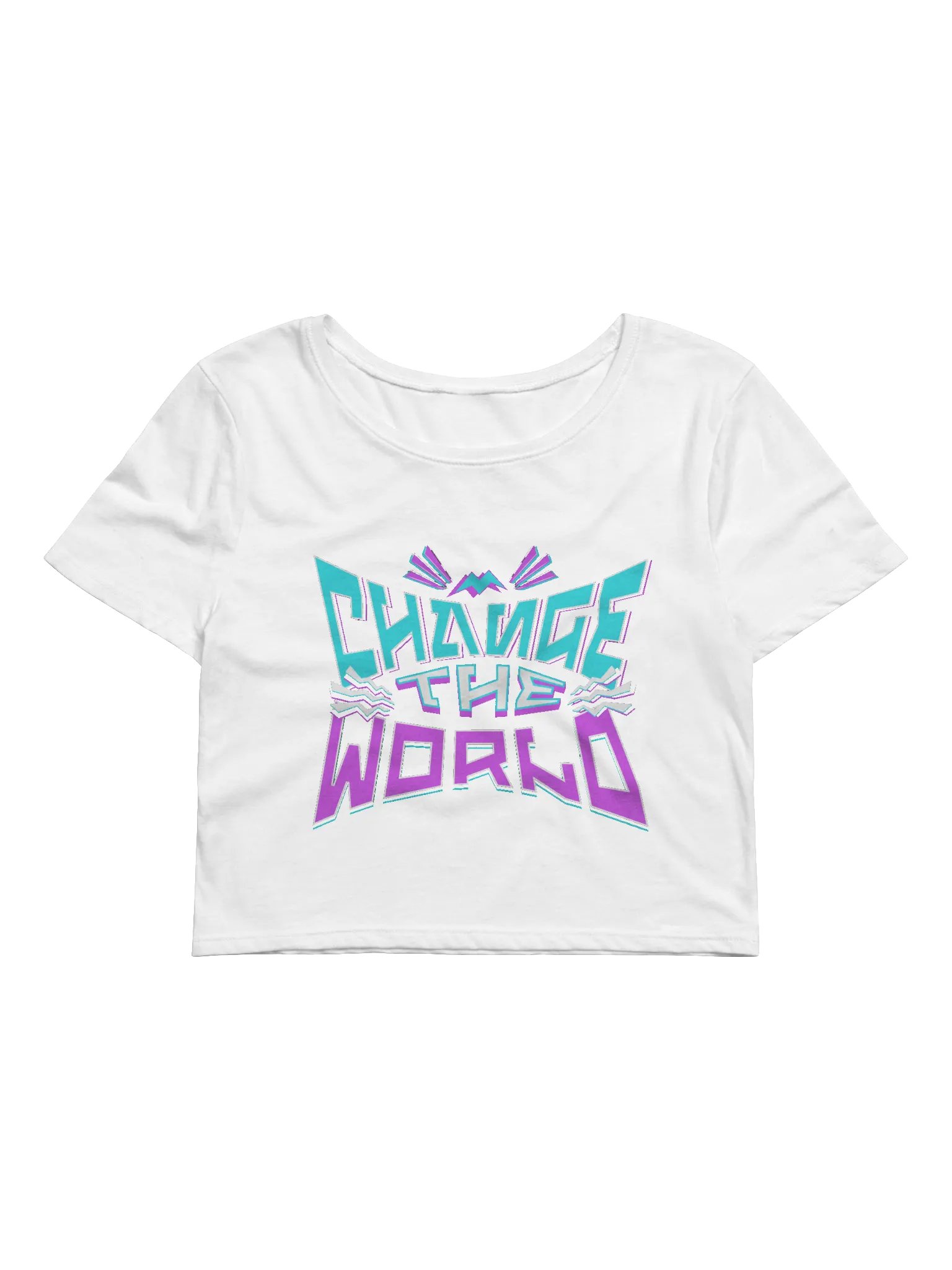 Change The World Crop Tee product image (2)