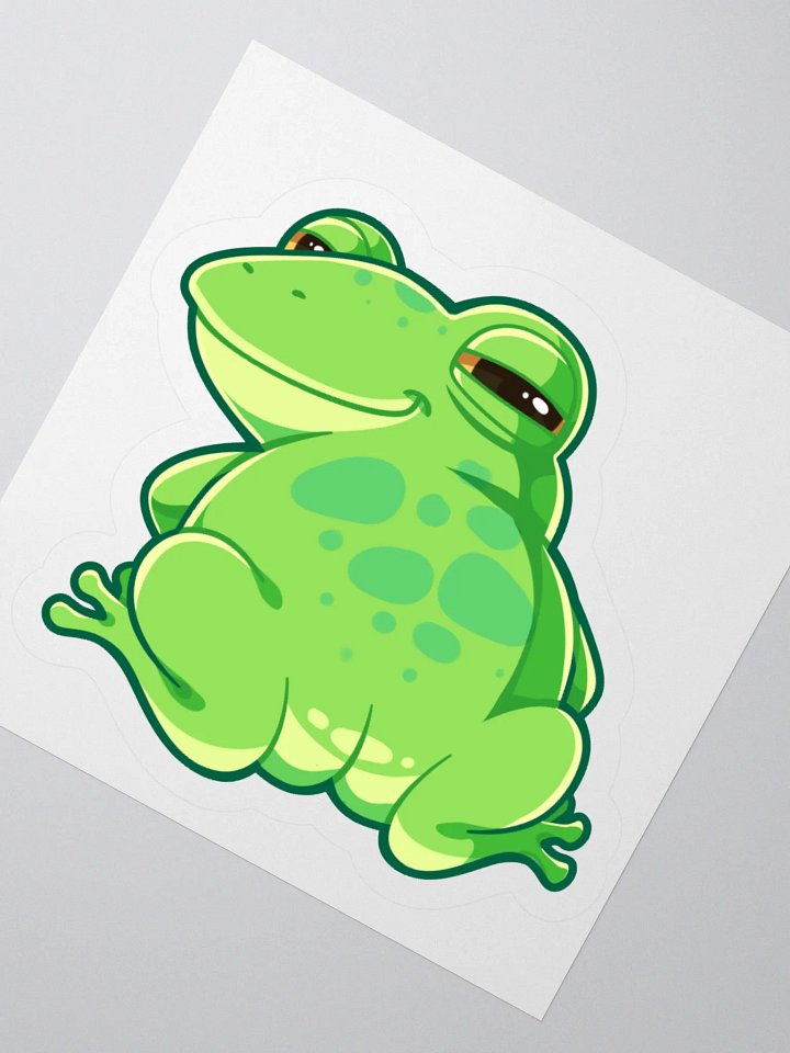 Frog A**hole Sticker product image (2)