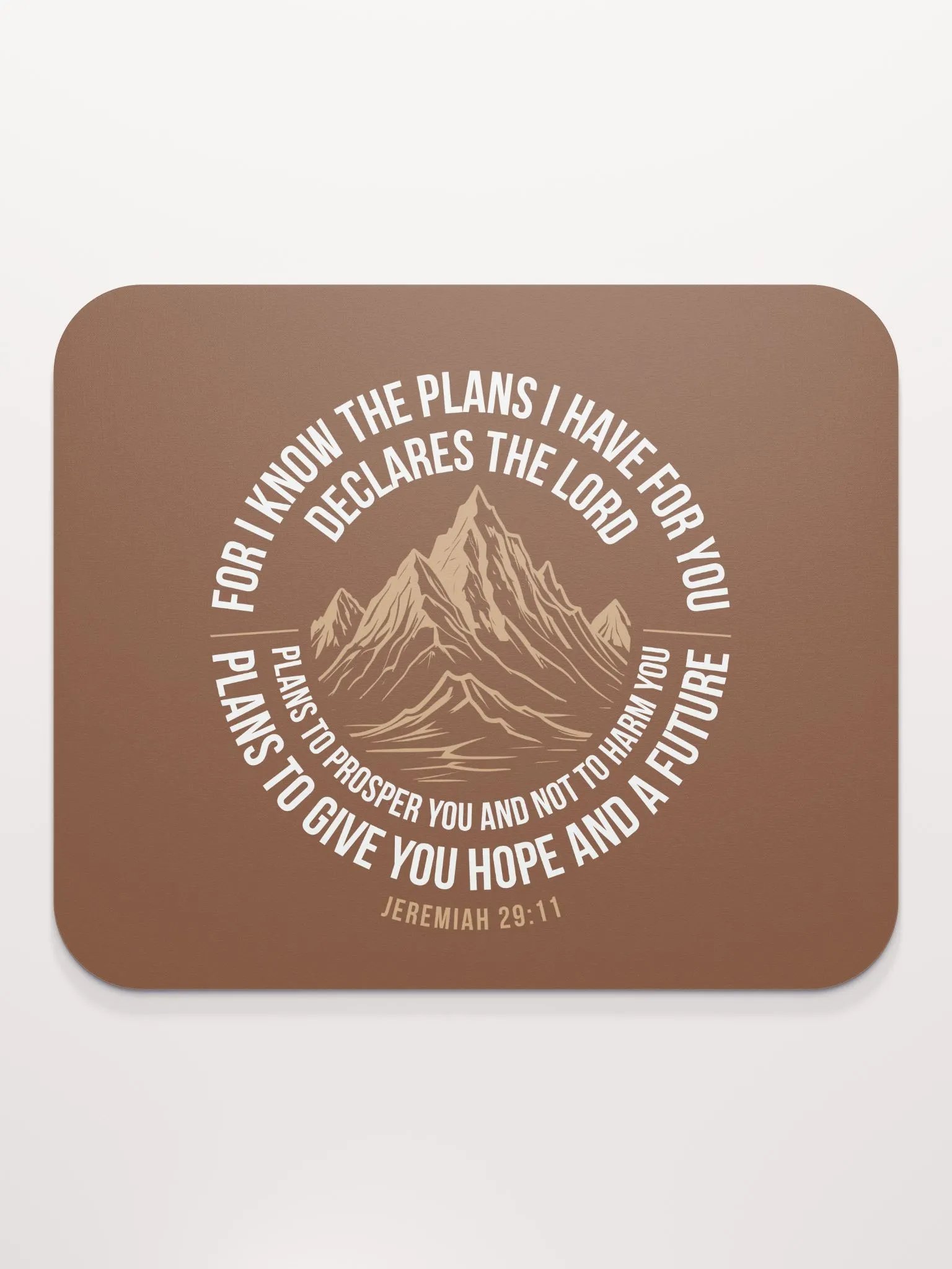 Hopeful Mountain Mouse Pad product image (2)
