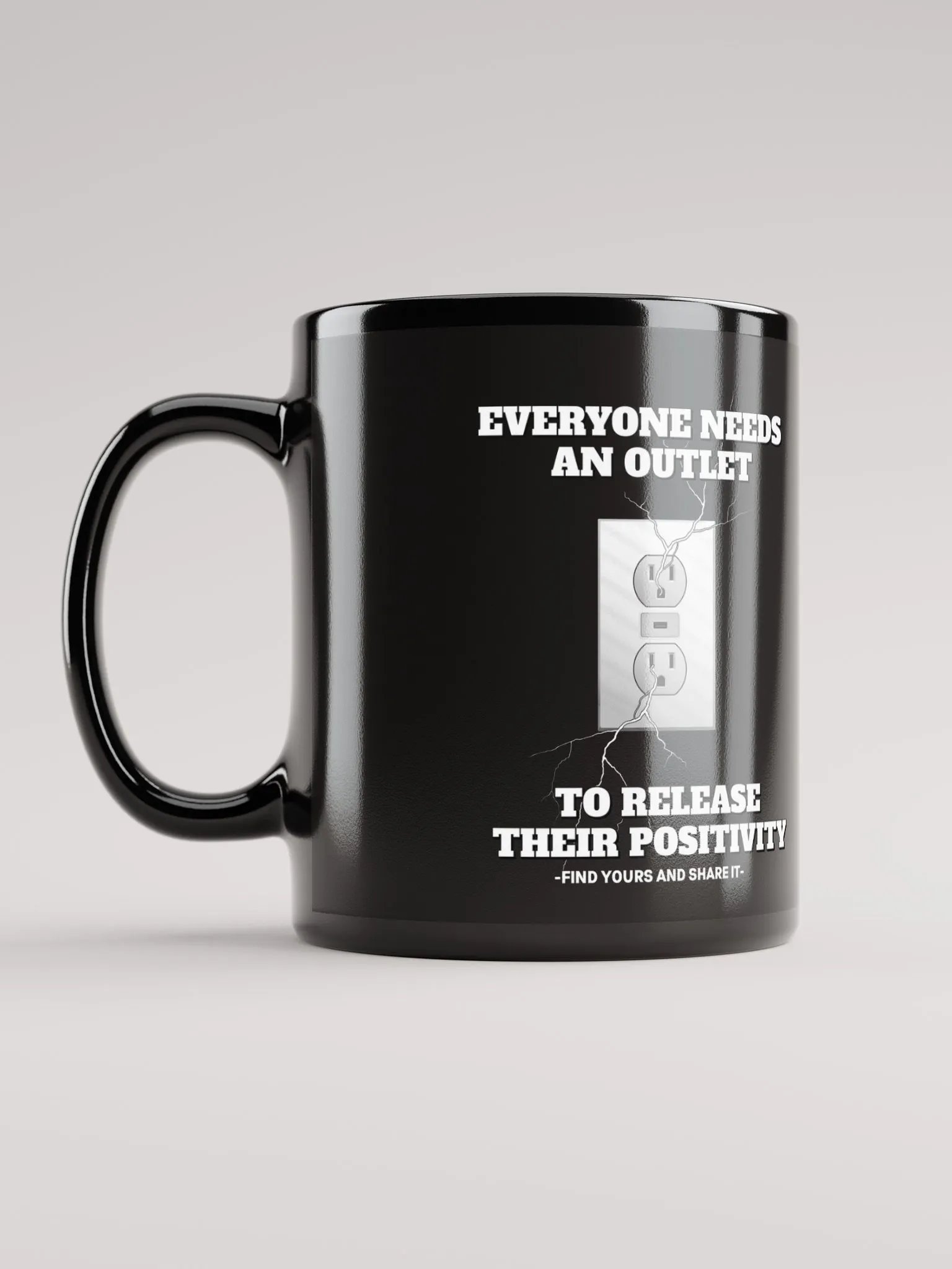 Release Your Positivity Black Mug product image (11)