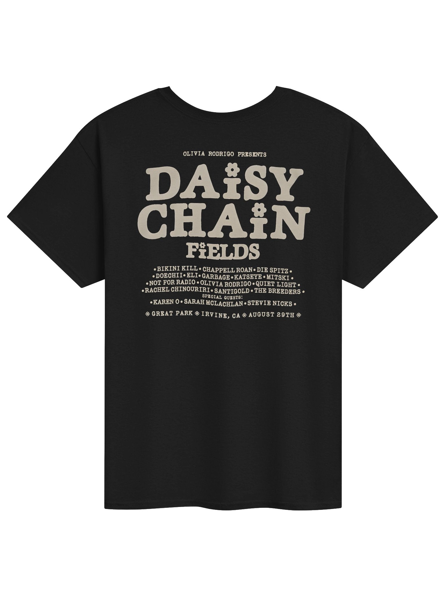 Daisy Chain Fields Admat Olivia Rodrigo T-Shirt product image (2)