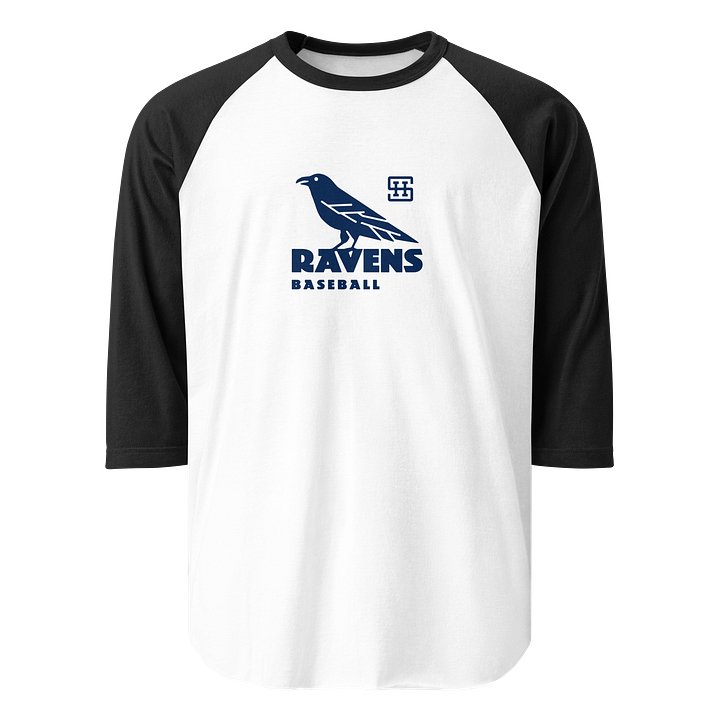 South Haven Ravens (Light) - Raglan Baseball Tee product image (1)