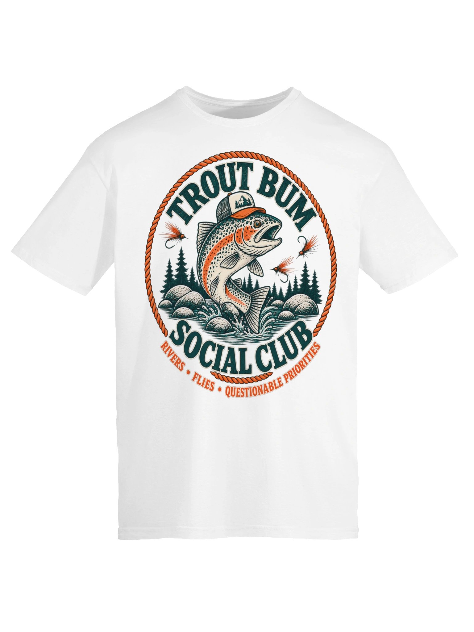 Trout Bum Social Club T-shirt product image (55)