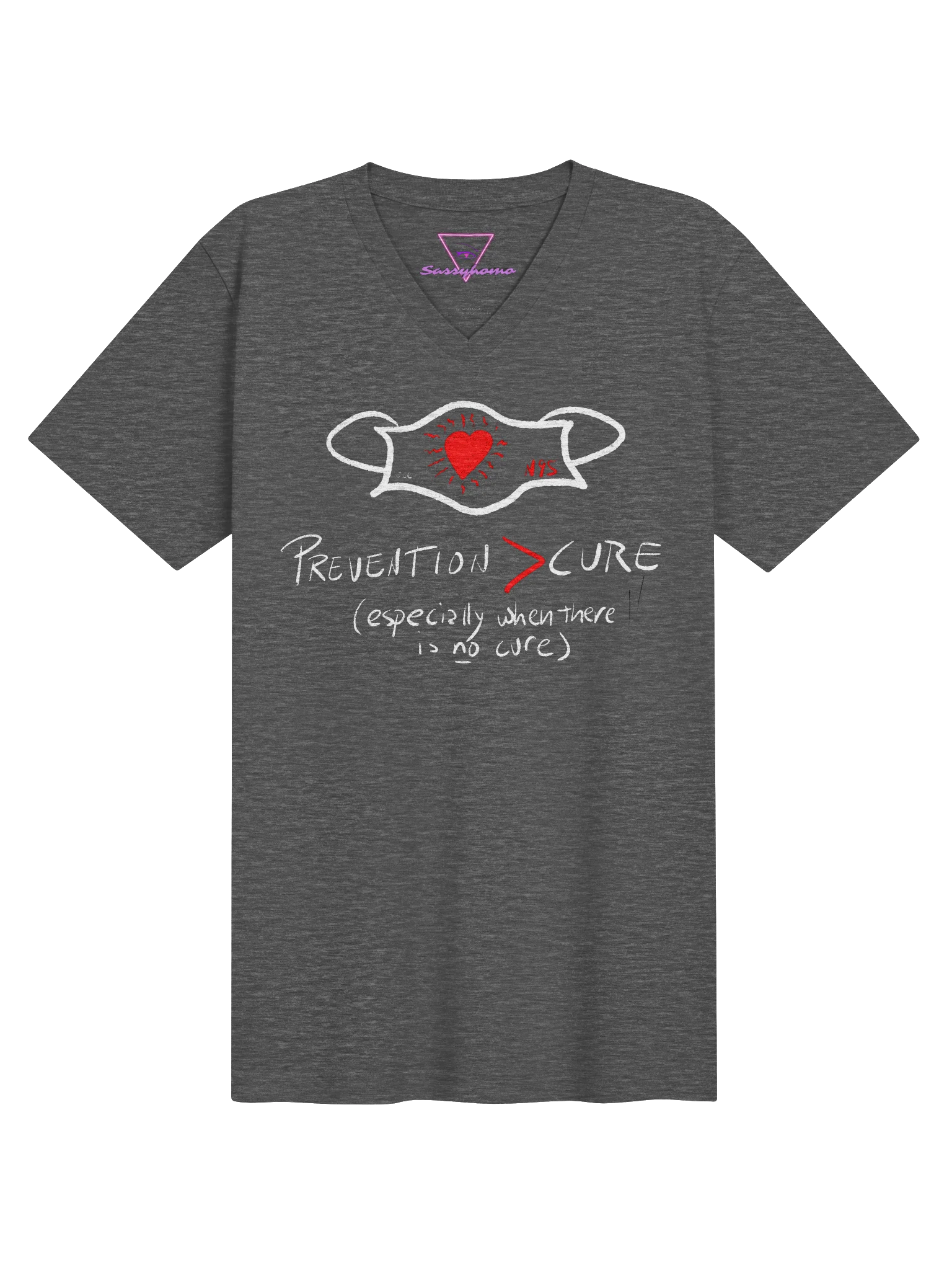 Prevention > Cure vneck tee product image (9)