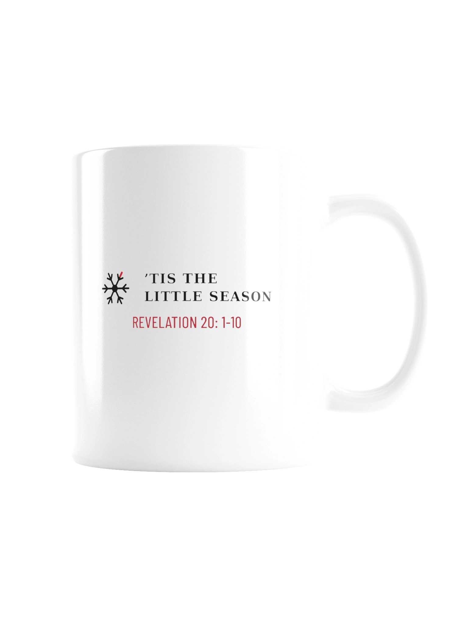 ’Tis the Little Season Mistletoe Christmas Mug product image (8)