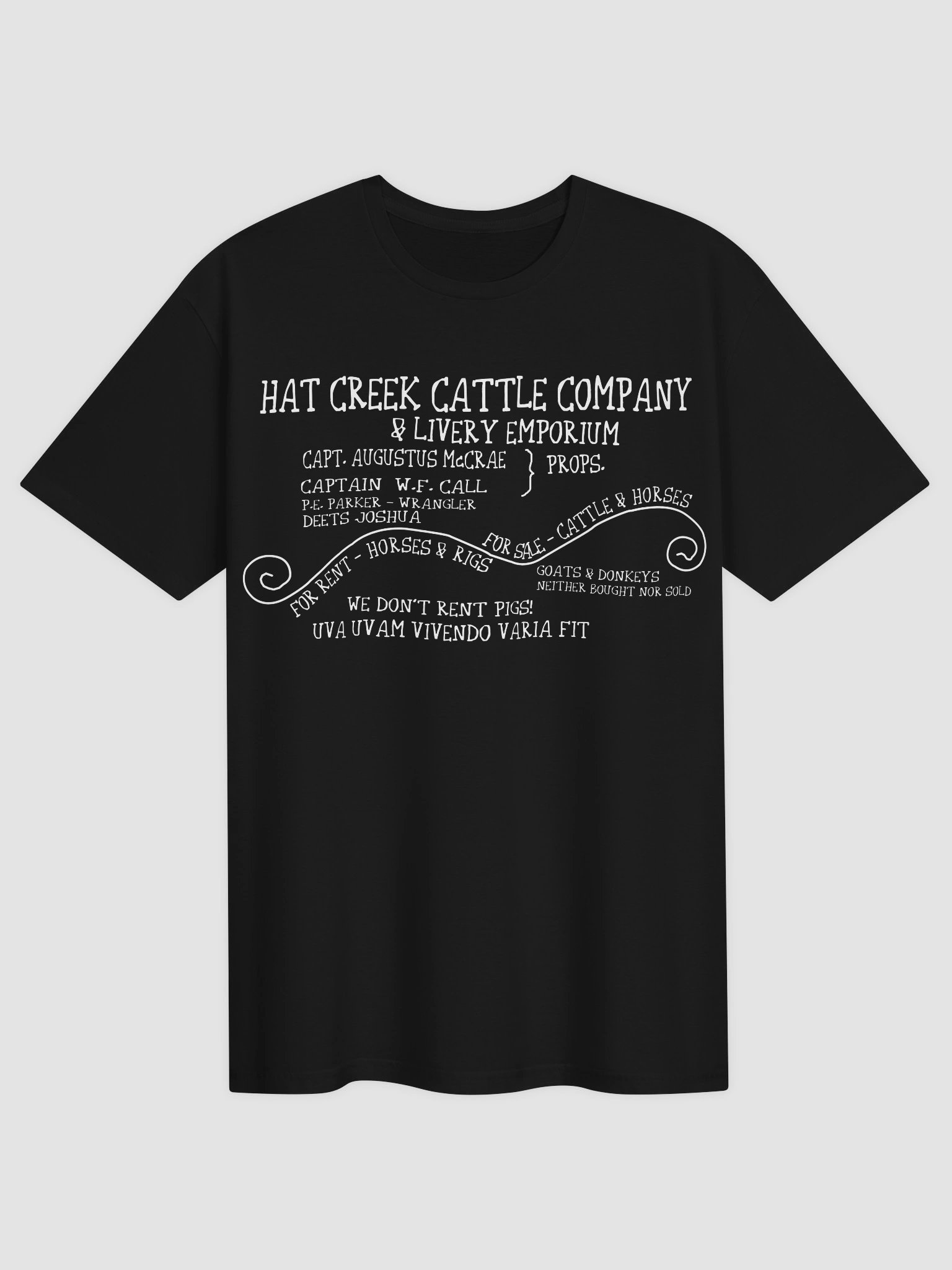 Hat Creek Livery Emporium - Lonesome Dove (T-Shirt) product image (1)
