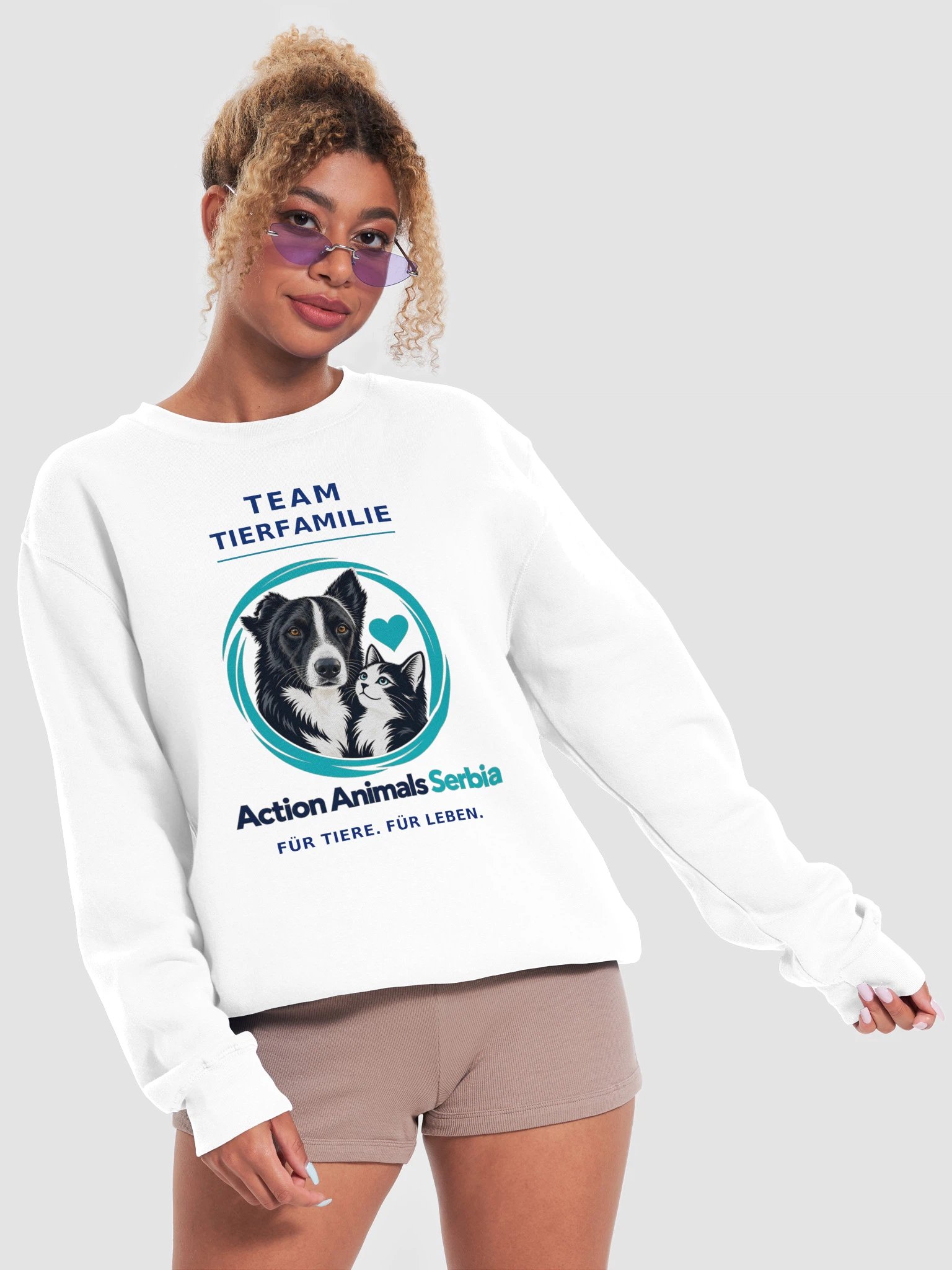 Team Tierfamilie Premium Sweatshirt product image (13)