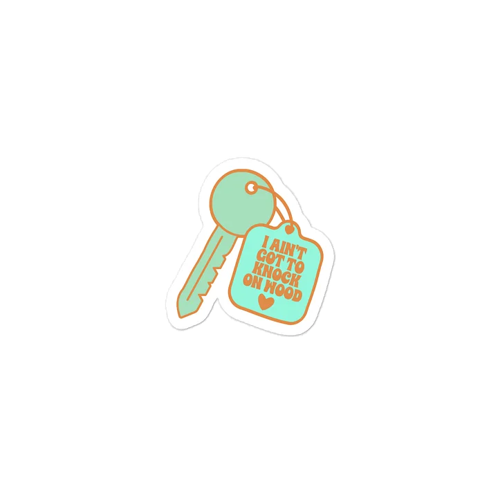His Love Was The Key - Decal product image (2)