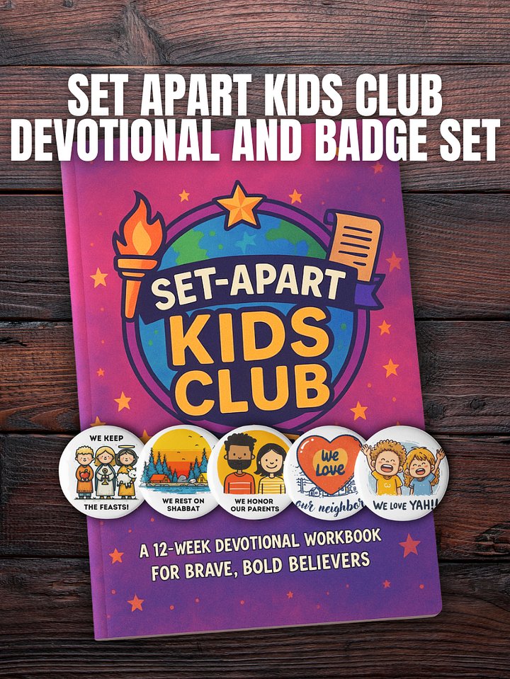 Set Apart Kids Club Devotional and Badge Set! product image (1)