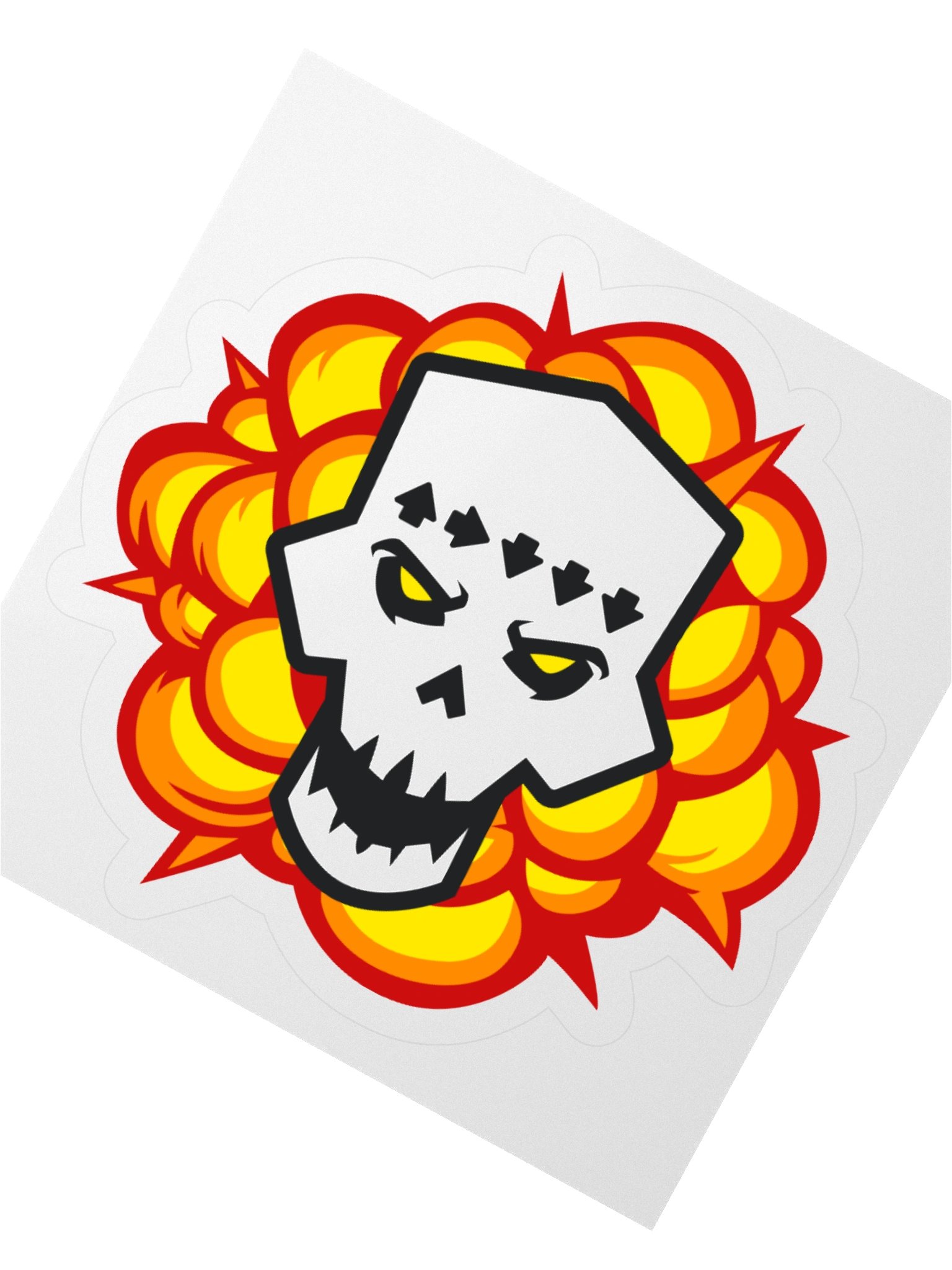 Hell Blast Logo Sticker product image (2)