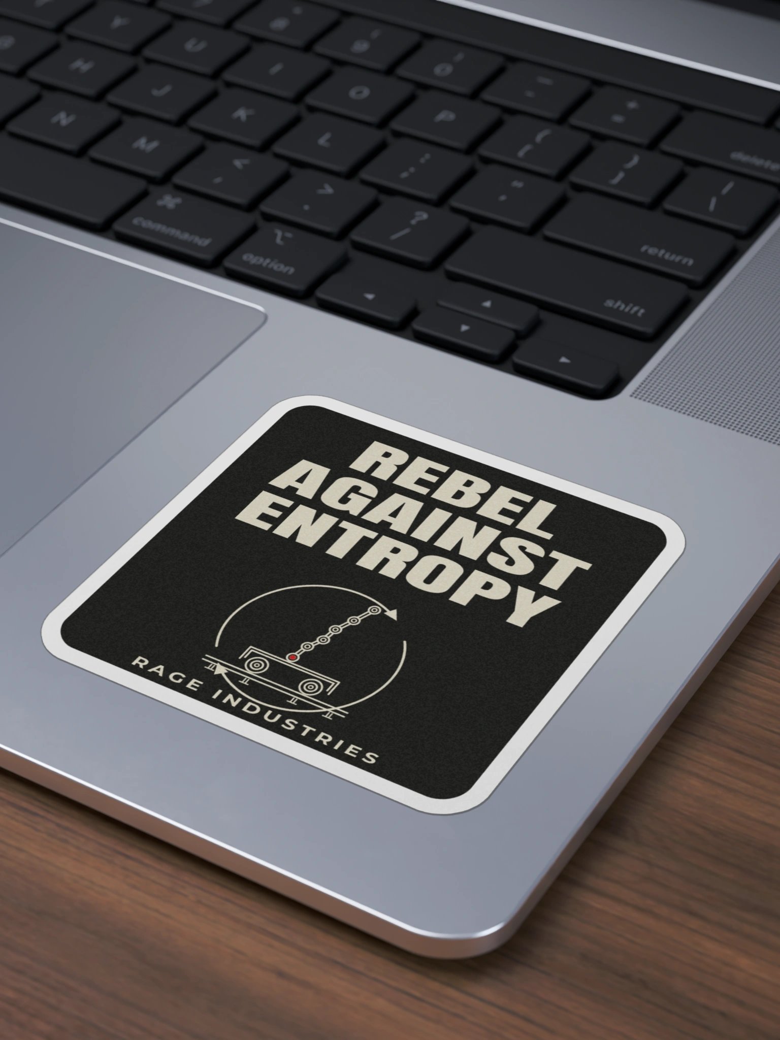 Rebel Against Entropy Die-Cut Sticker product image (6)