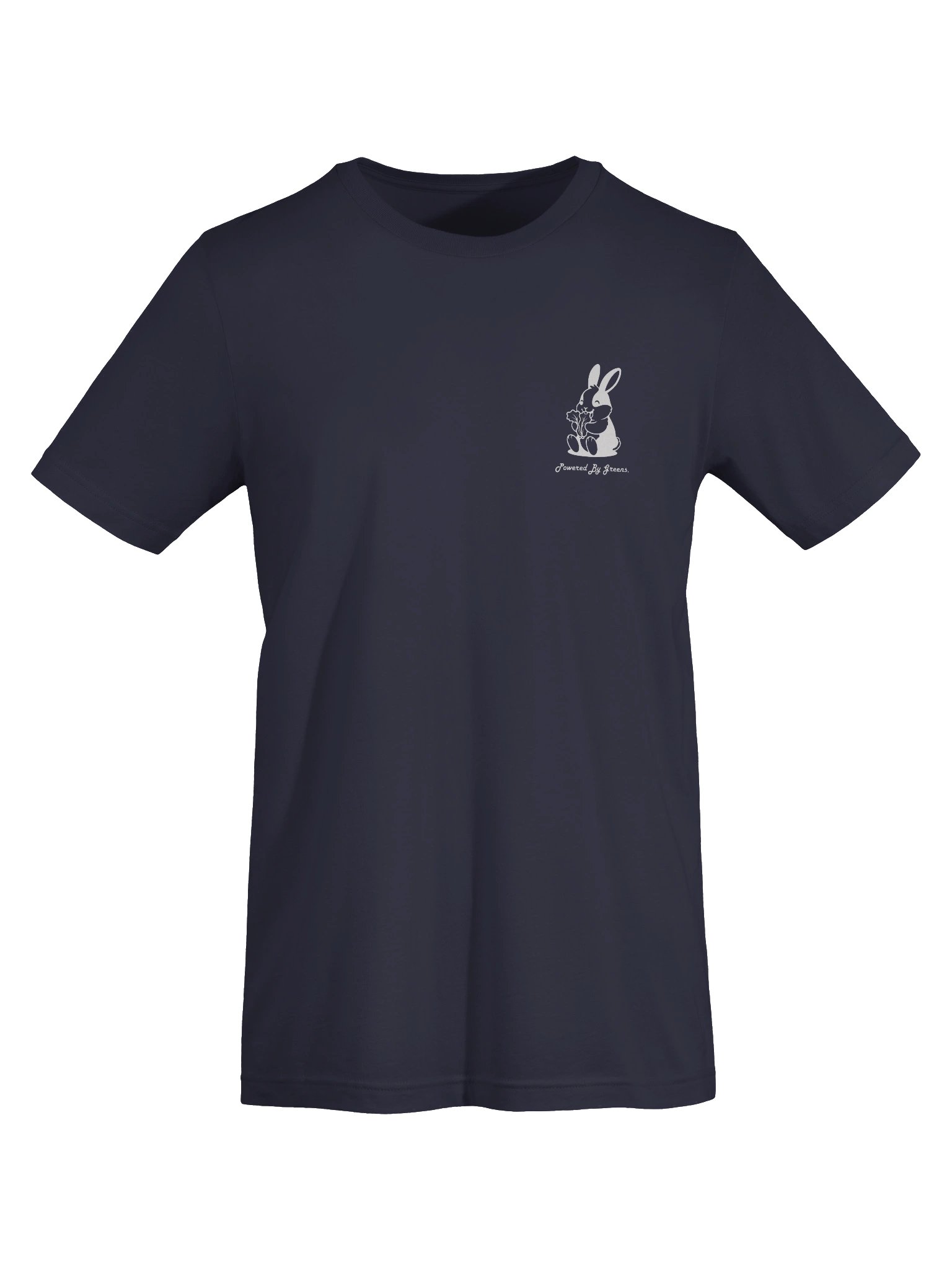 Bunny Rabbit Powered By Greens T-Shirt product image (7)