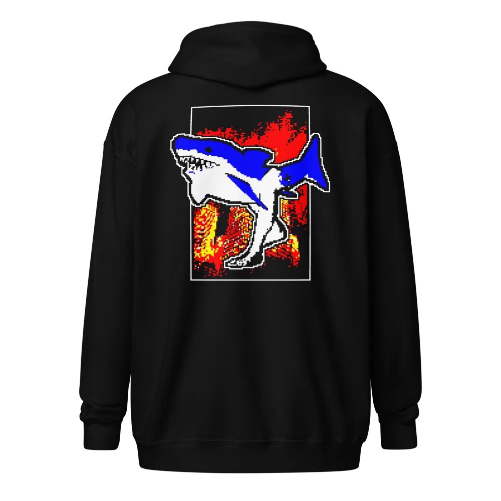 Classic SHARKS WITH LEGS! Zip-Up Hoodie product image (1)