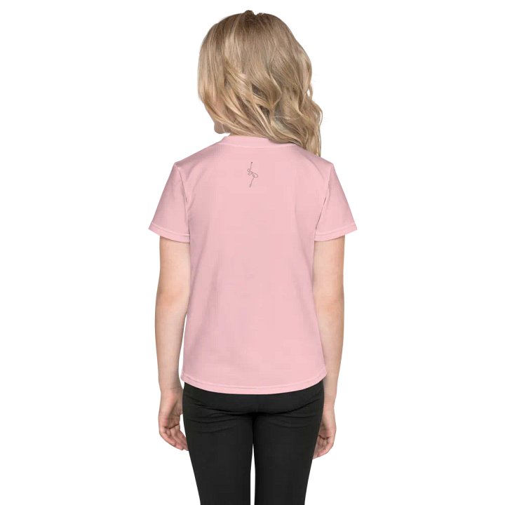 Kids T-Shirt | Born to Dance | Light Pink with Black Text product image (2)