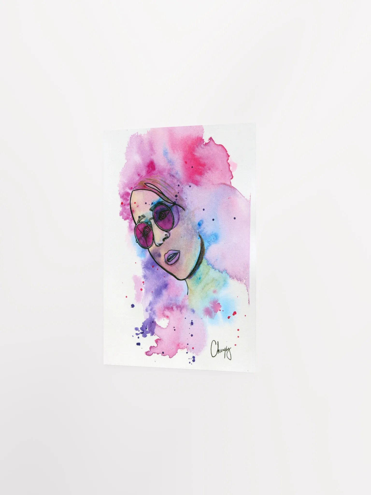 Watercolor Woman Print product image (2)