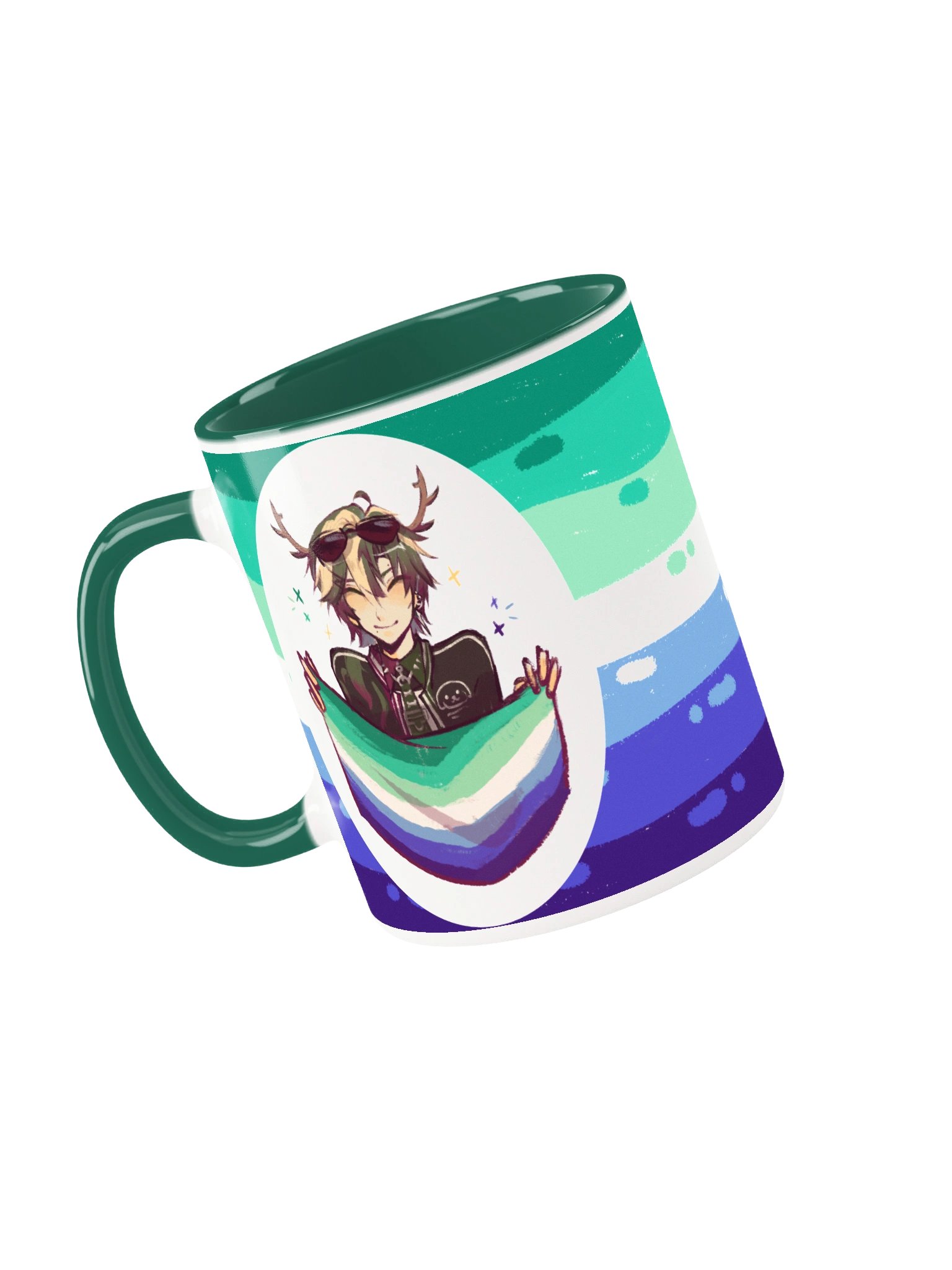 Leafy Monstera MLM Flag Pride Mug product image (3)
