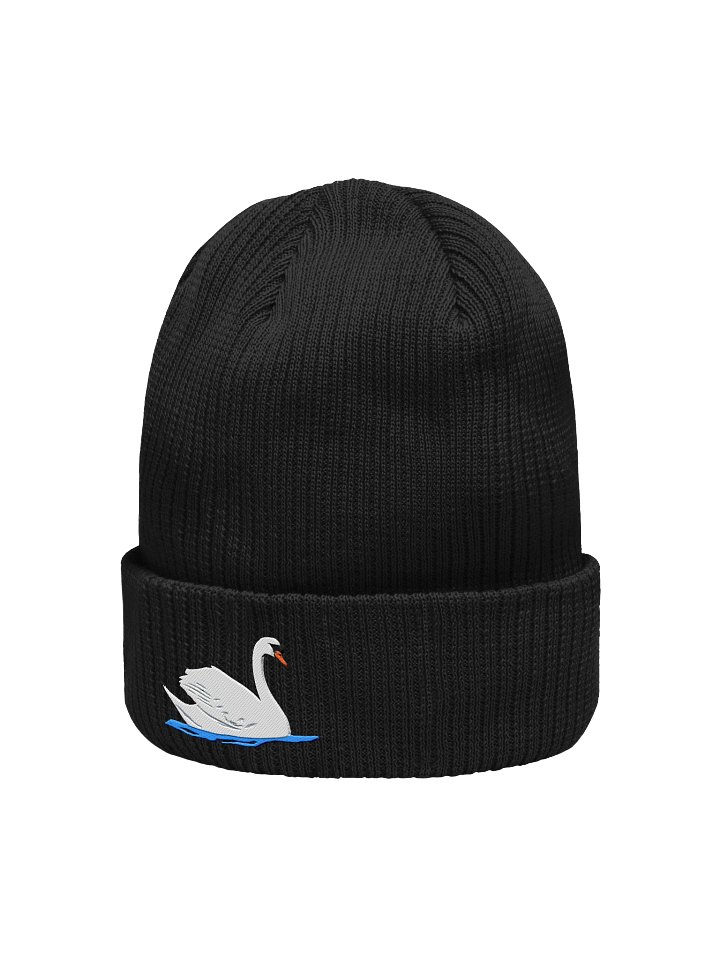 Swan Lake Serenity Ribbed Beanie product image (6)