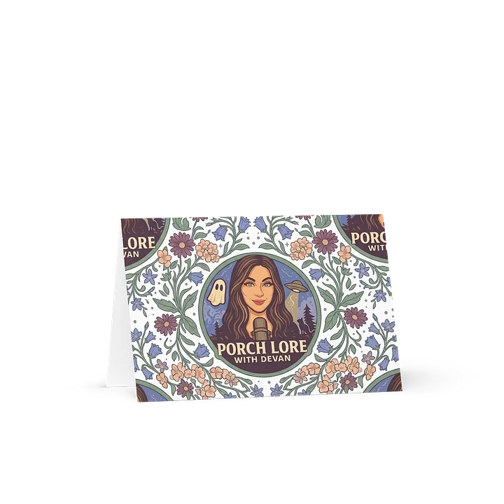 PORCH LORE DEVAN FLORAL CARD & ENVELOPE product image (1)