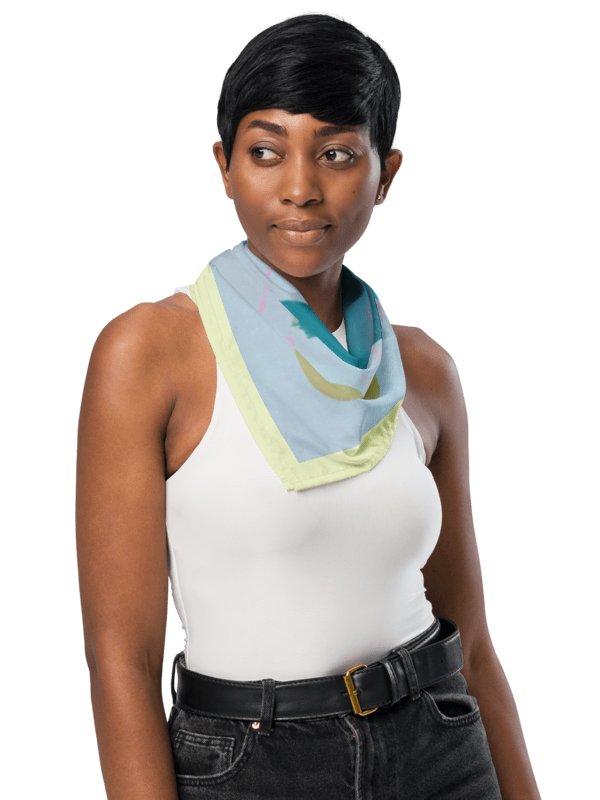Playful Abstract Art Print Bandana product image (6)