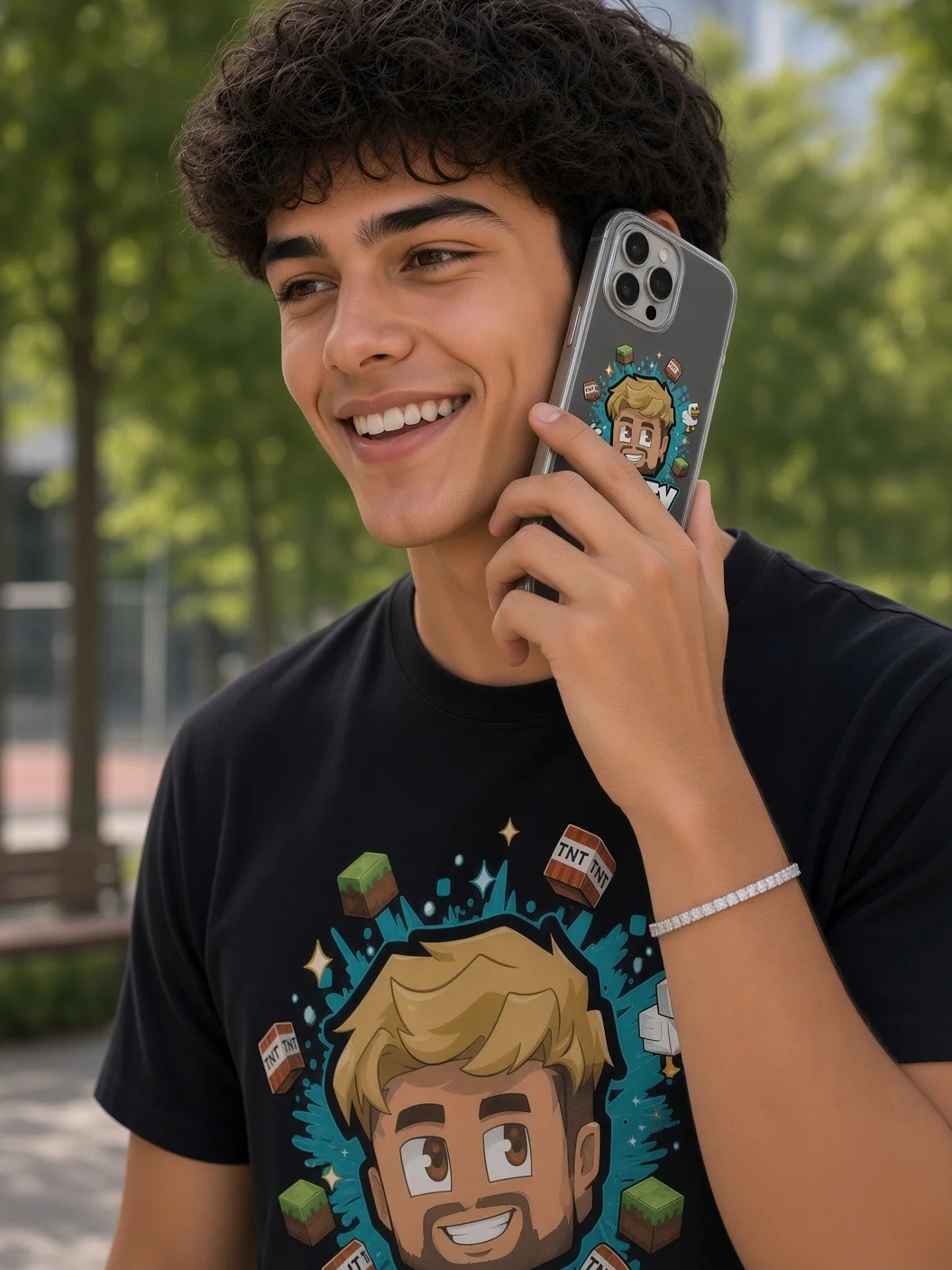 Farzy Splash! Clear iPhone® Case product image