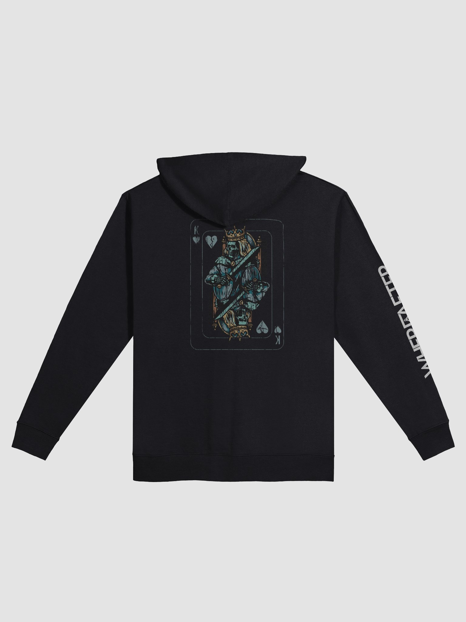 King of Hearts Zipper Hoodie product image (2)