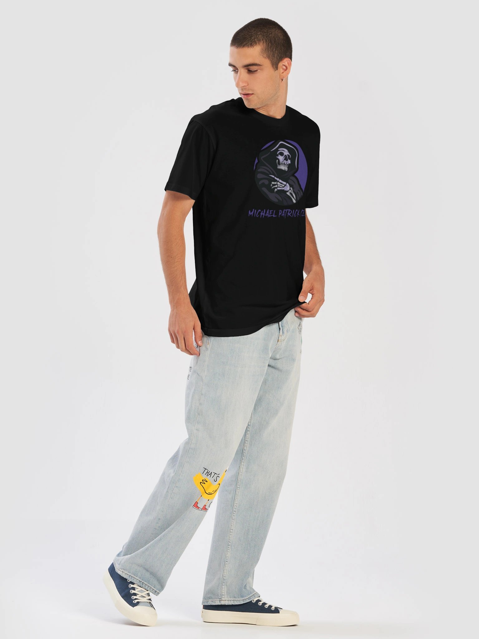 Michael Patrick Ceol Skull Icon T-shirt product image (5)