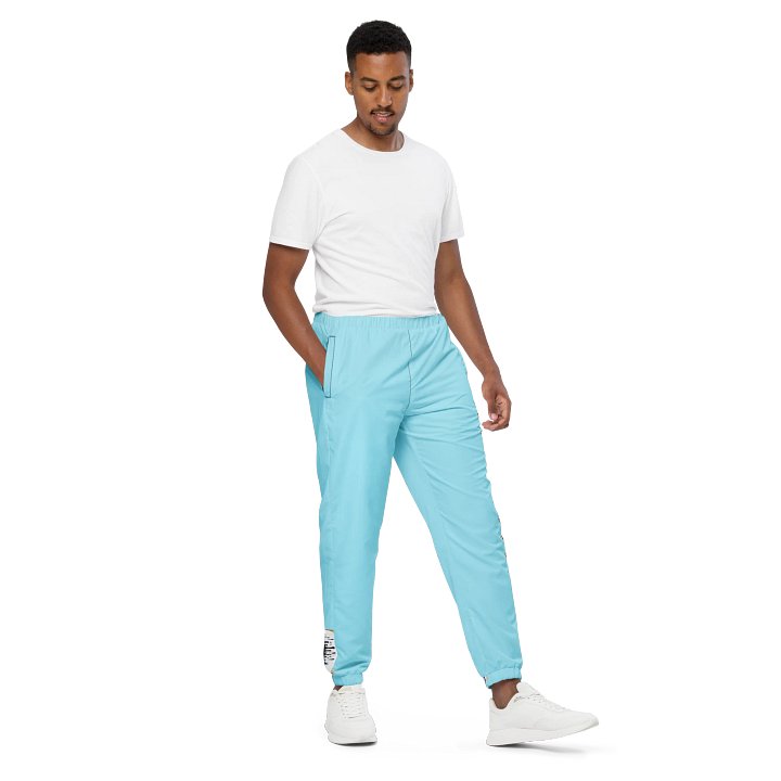 Da Culture 4K Track Pants Blizzard Blue product image (2)