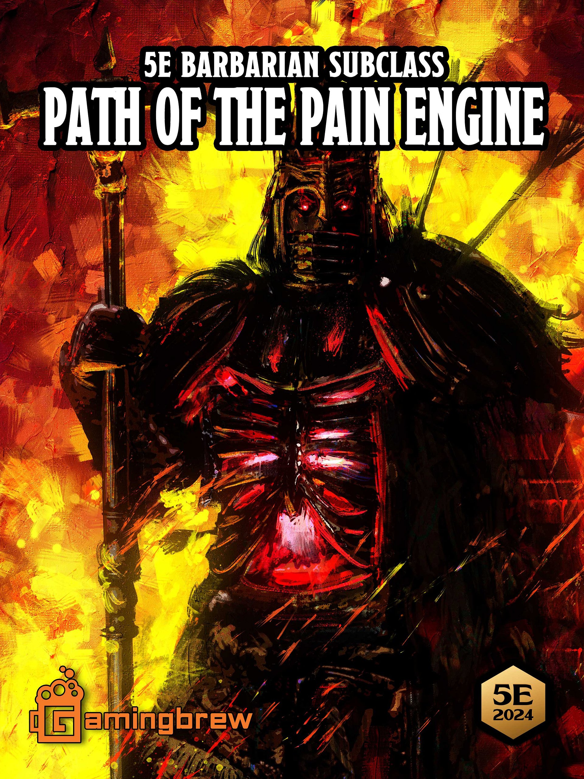 Path of the Pain Engine | 5.5E Barbarian Subclass product image (1)
