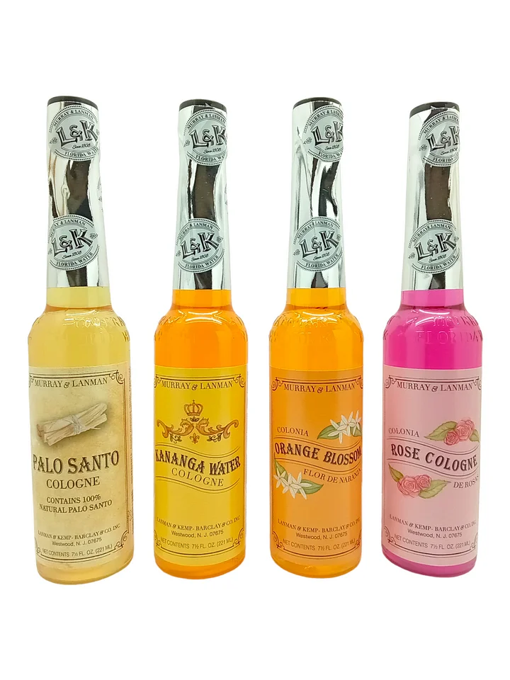 Experience the Sacred with Our Premium Collection: Palo Santo, Kananga Water, Orange Blossom, and Rose Cologne product image (1)