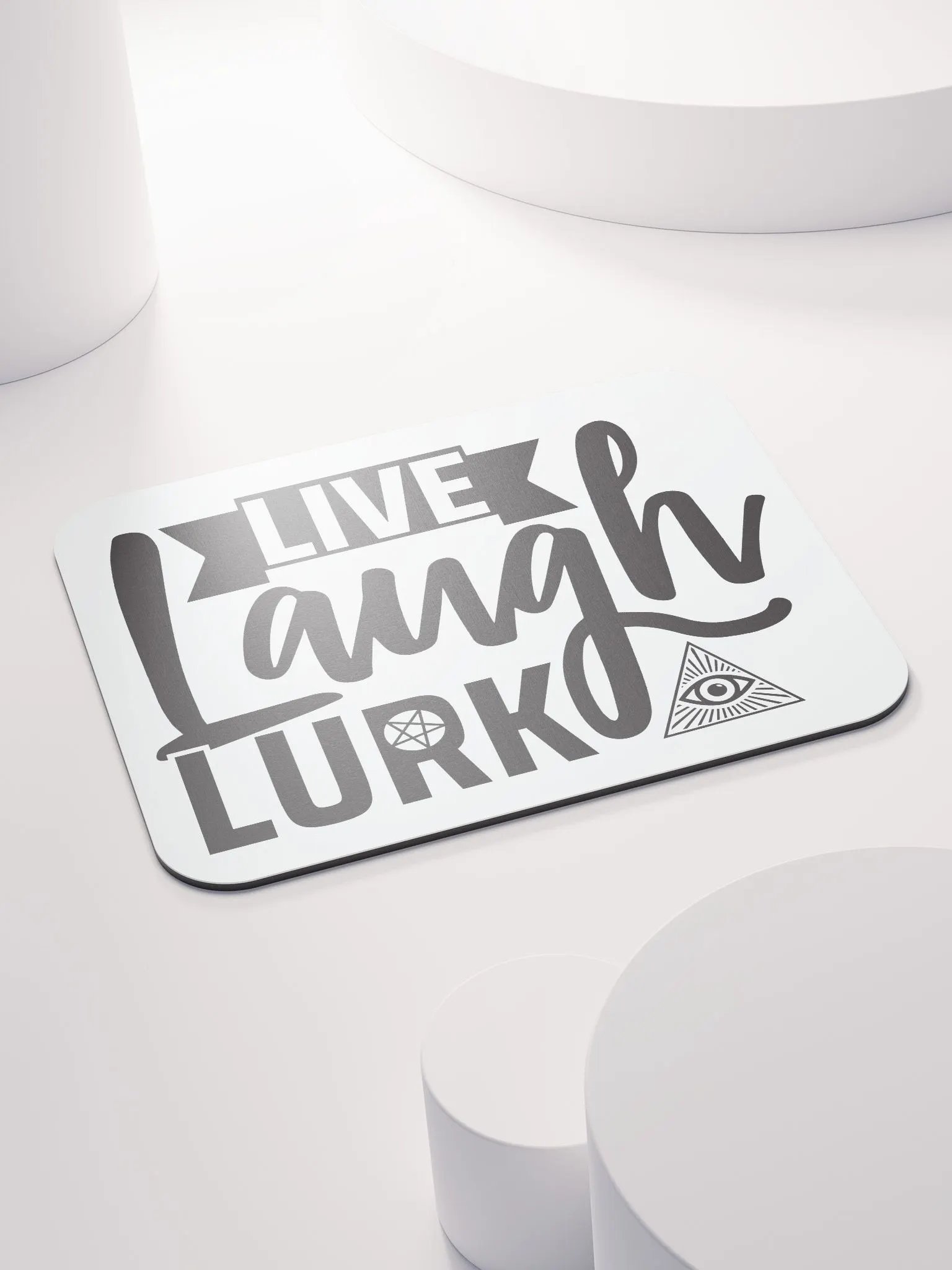 Live, Laugh, Lurk Mousepad product image (2)