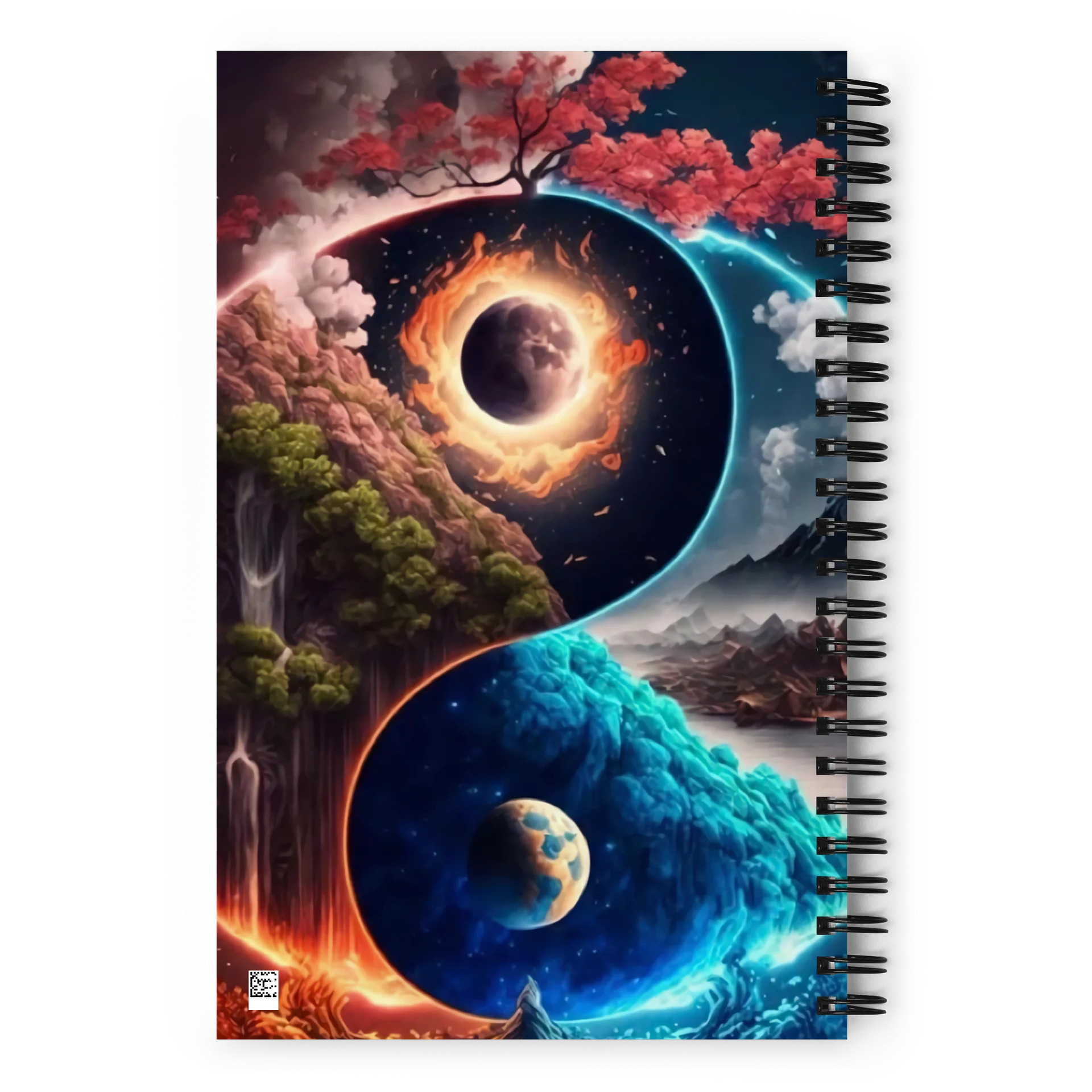 Yin Yang Elements -Spiral Notebook product image (2)