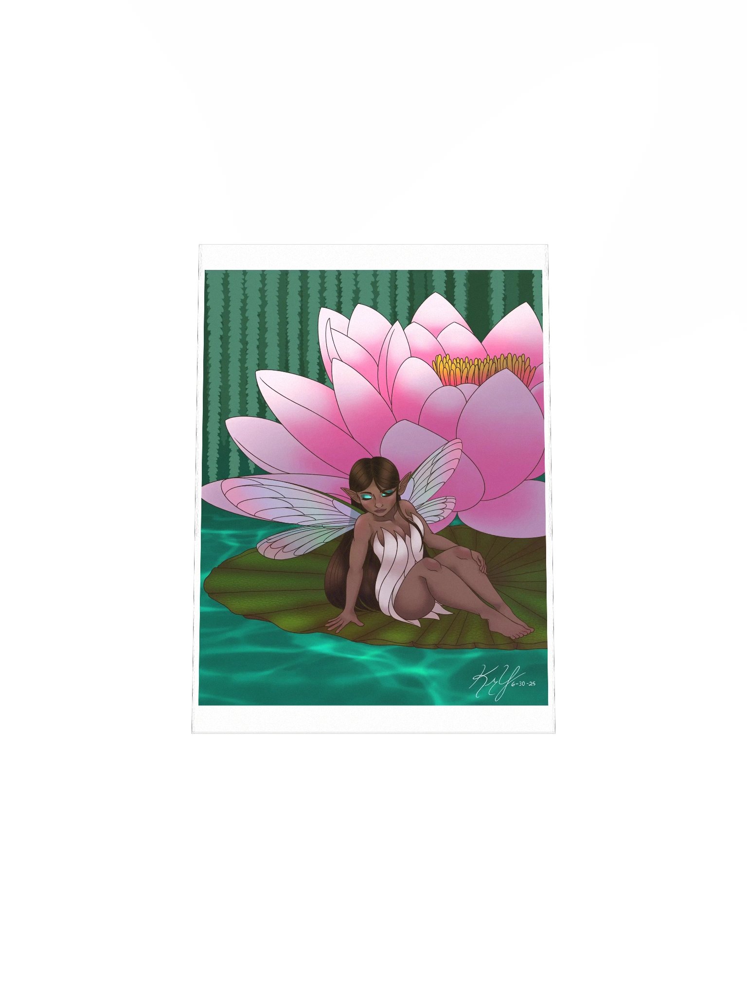 Tranquil Water Lily Poster product image (30)