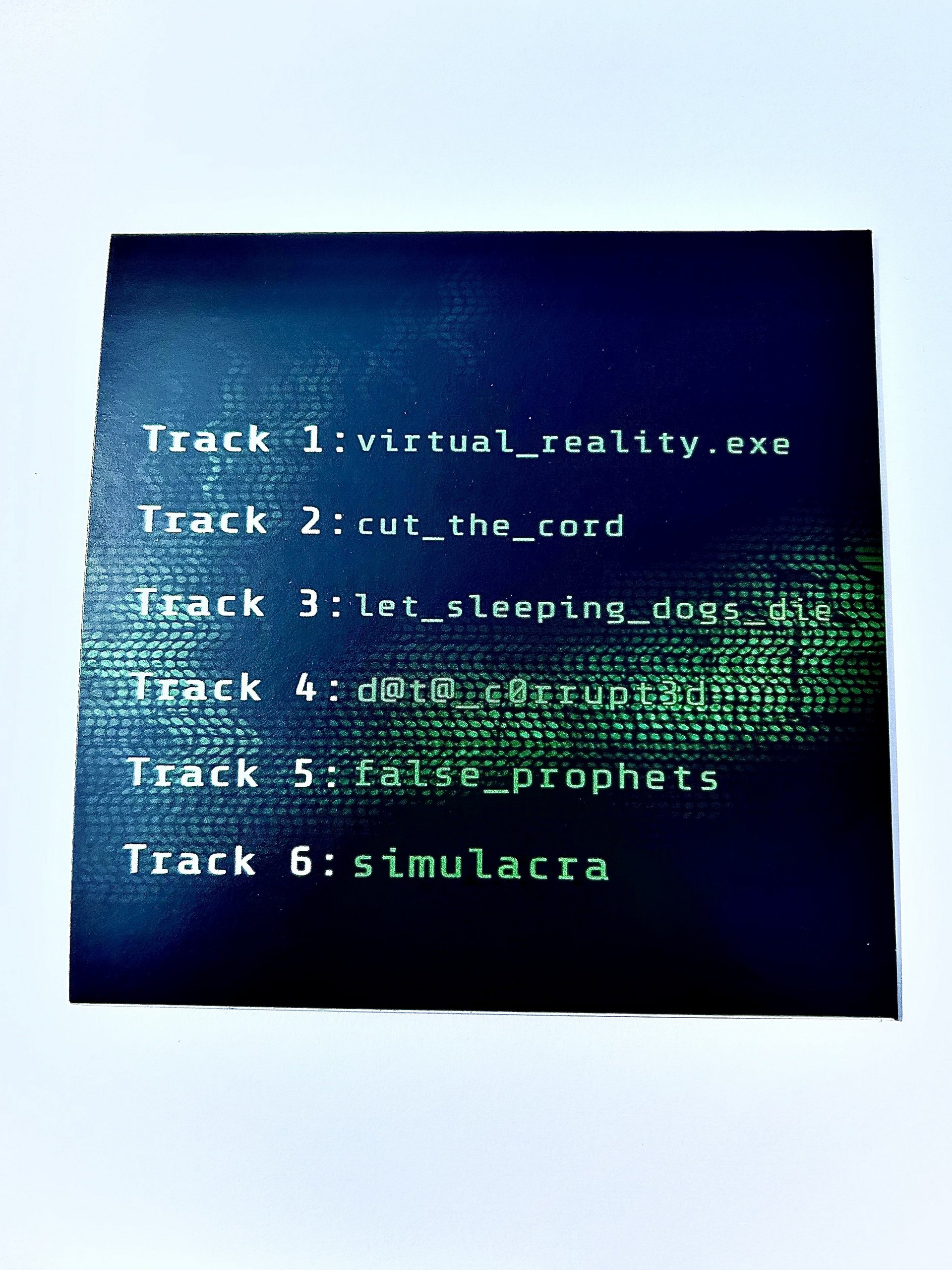 Virtual Reality EP CD (Full Color Sleeve) product image (2)