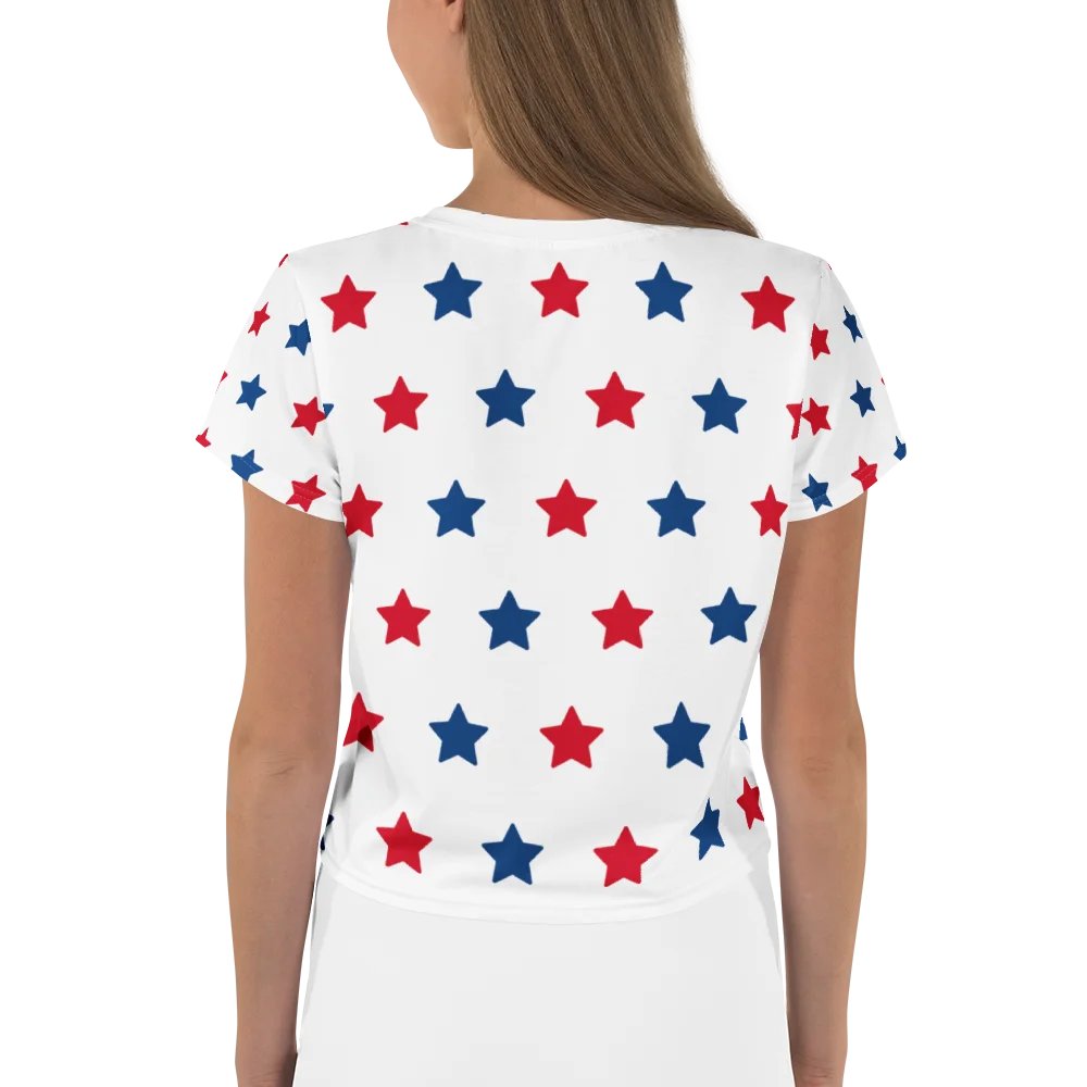 Stellar Dreams All-Over Crop Tee product image (2)